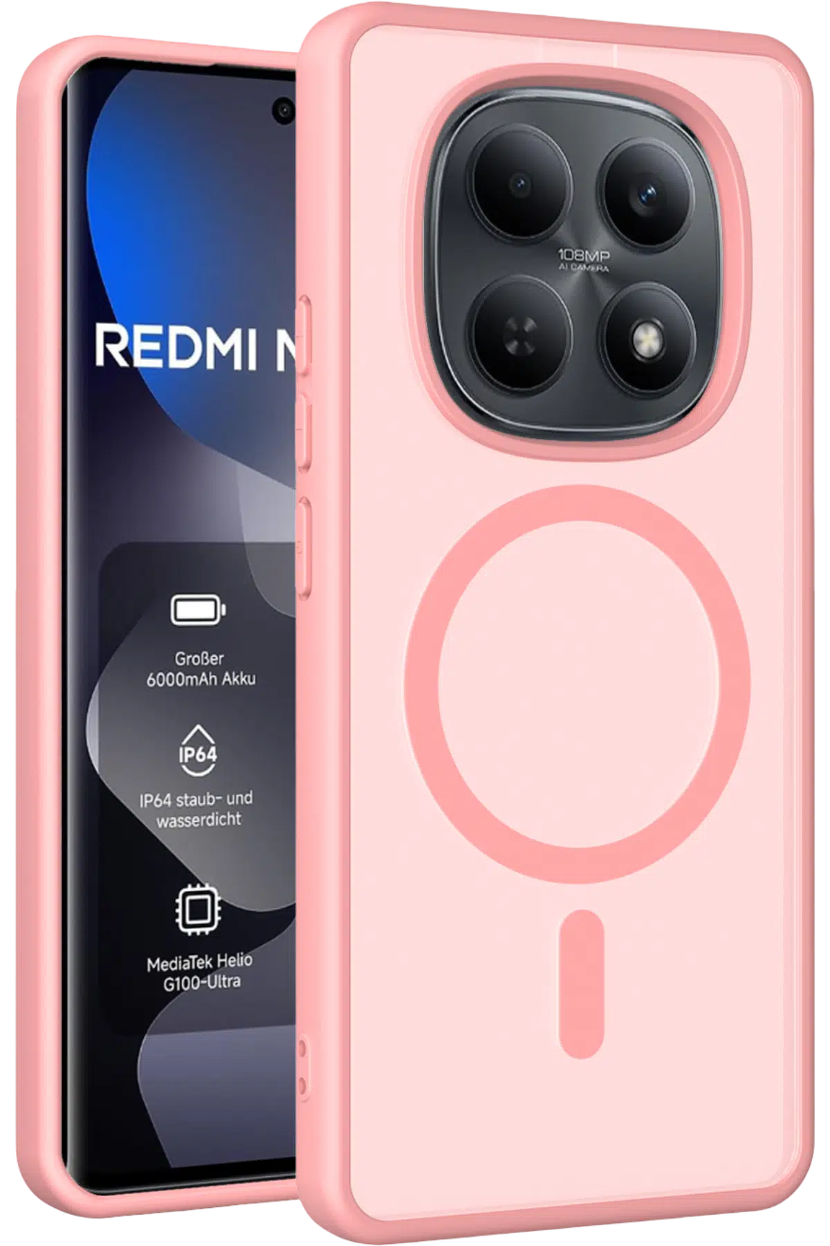 Joko Xiaomi Redmi Note 15 Pro Plus 5G Jota Magsafe Kapak - Pudra