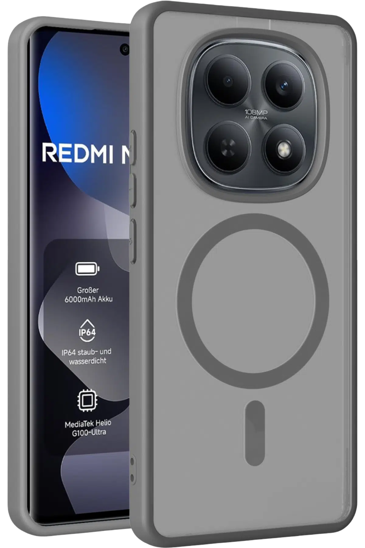 Joko Xiaomi Redmi Note 15 Pro Plus 5G Jota Magsafe Kapak - Titan Gri