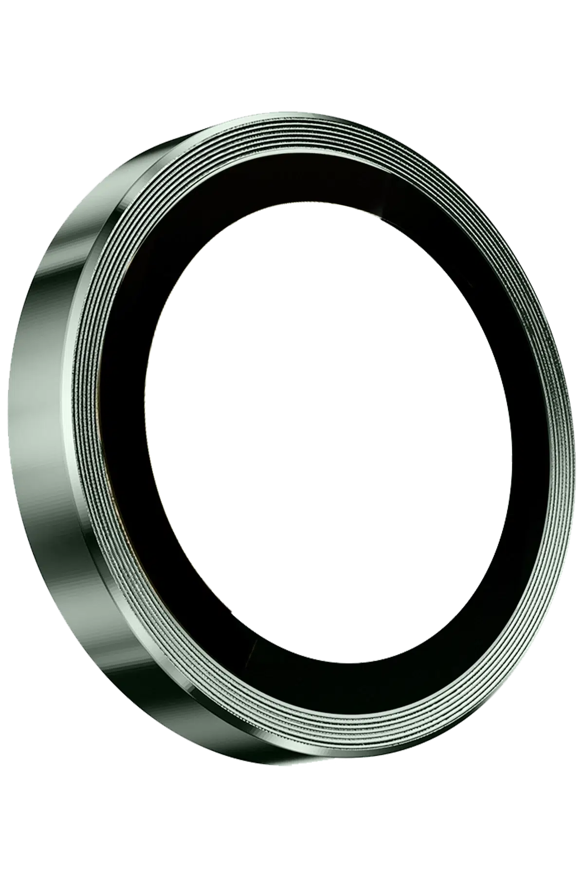 Keephone Apple iPhone 15 3D Spiral Alüminyum AR Kamera Lens Koruyucu - Açık Yeşil