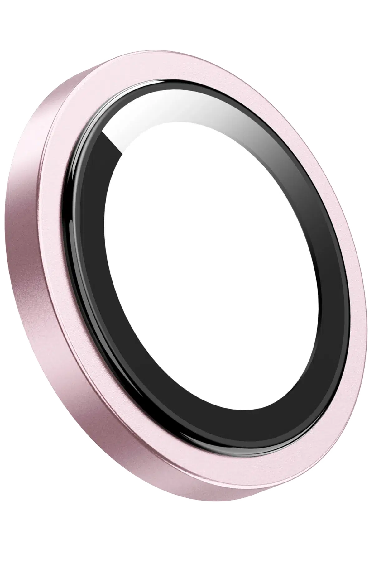 Keephone Apple iPhone 15 Capital Alüminyum AR Kamera Lens Koruyucu - Pembe