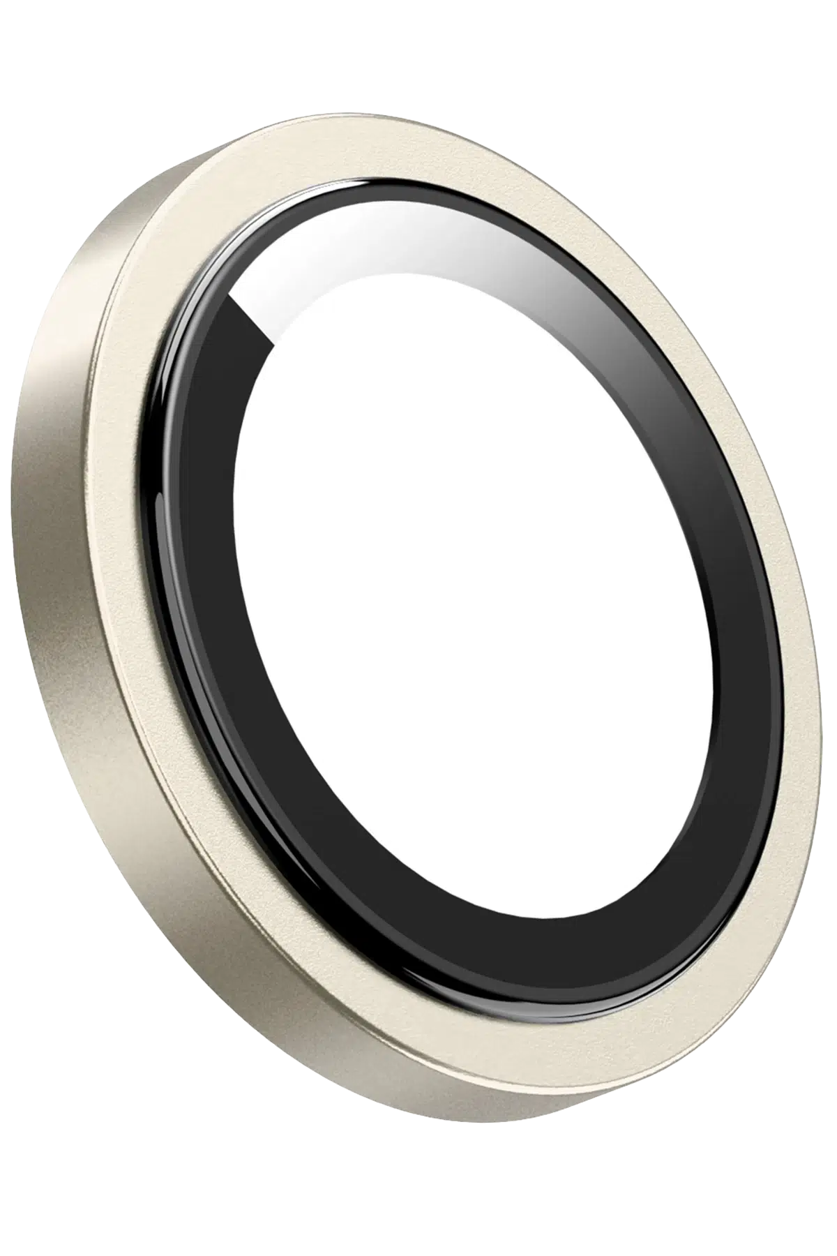 Keephone Apple iPhone 15 Capital Alüminyum AR Kamera Lens Koruyucu - Sarı