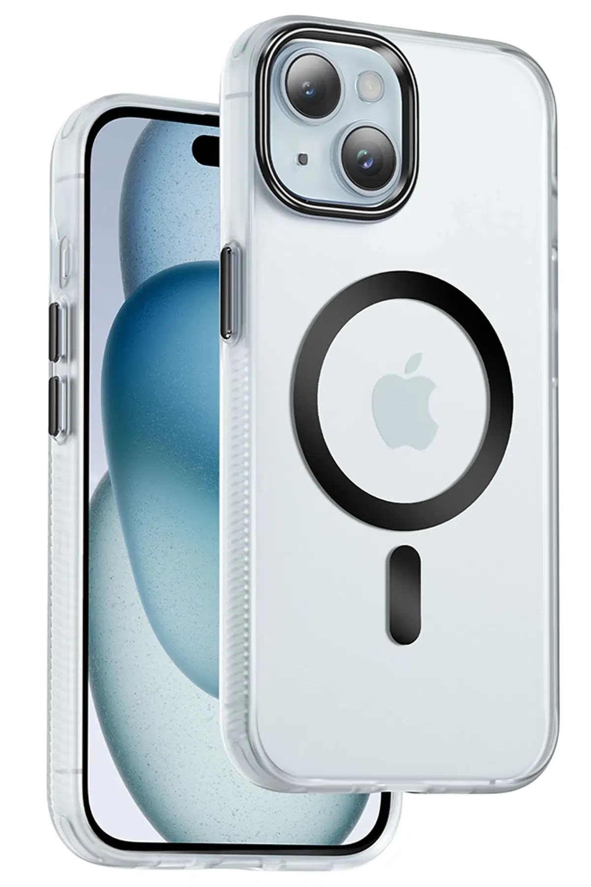 Keephone Apple iPhone 15 Dazzle Pro Matte Magsafe Kılıf - Siyah