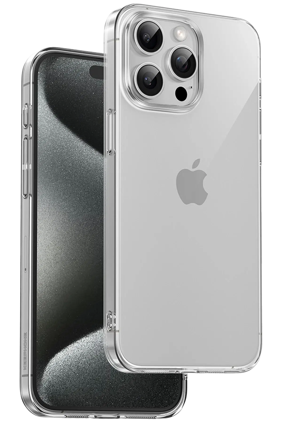 Keephone Apple iPhone 15 Pro X-Crystal Slim Kılıf - Şeffaf