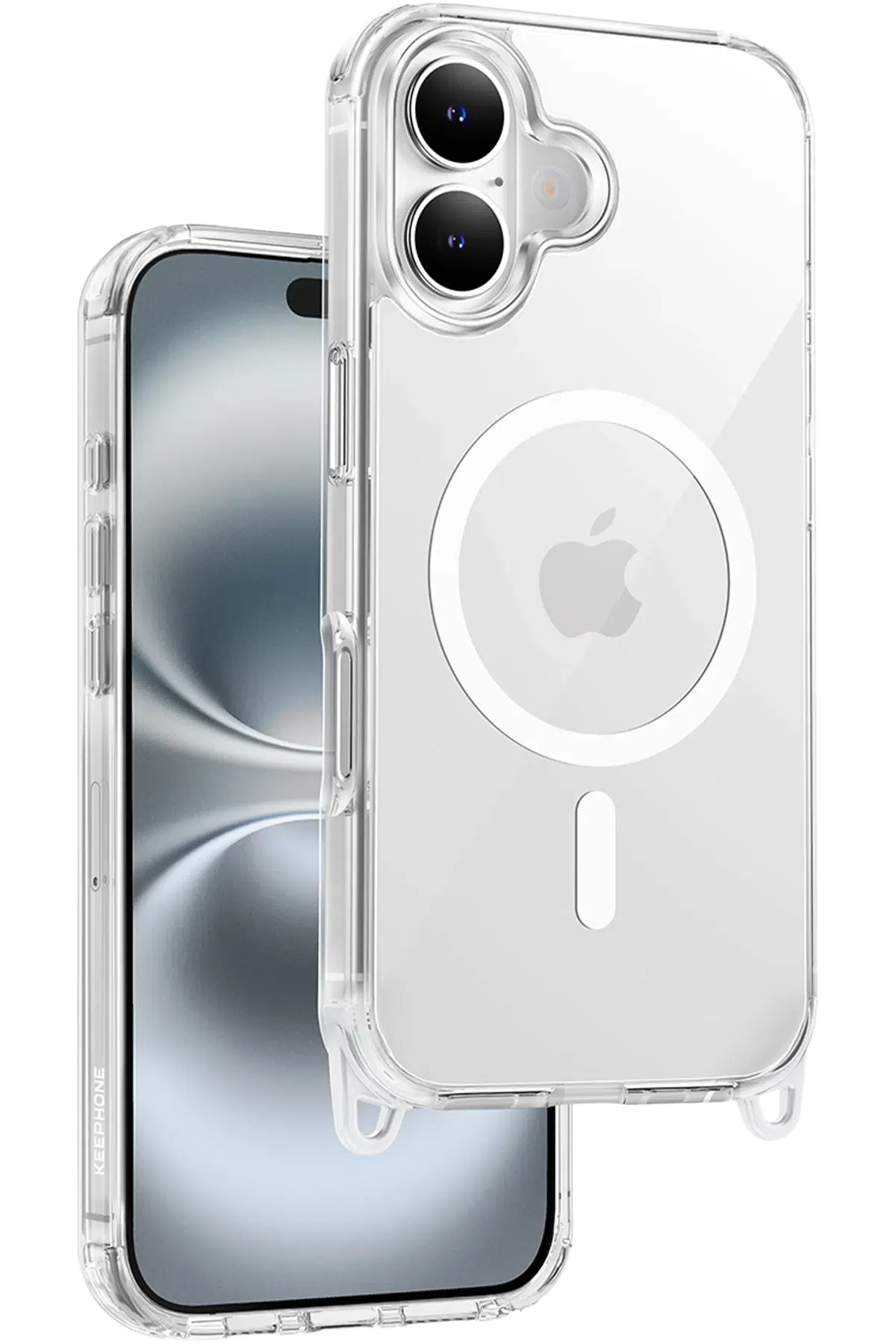Keephone Apple iPhone 16 MagRock Magsafe Kılıf - Beyaz
