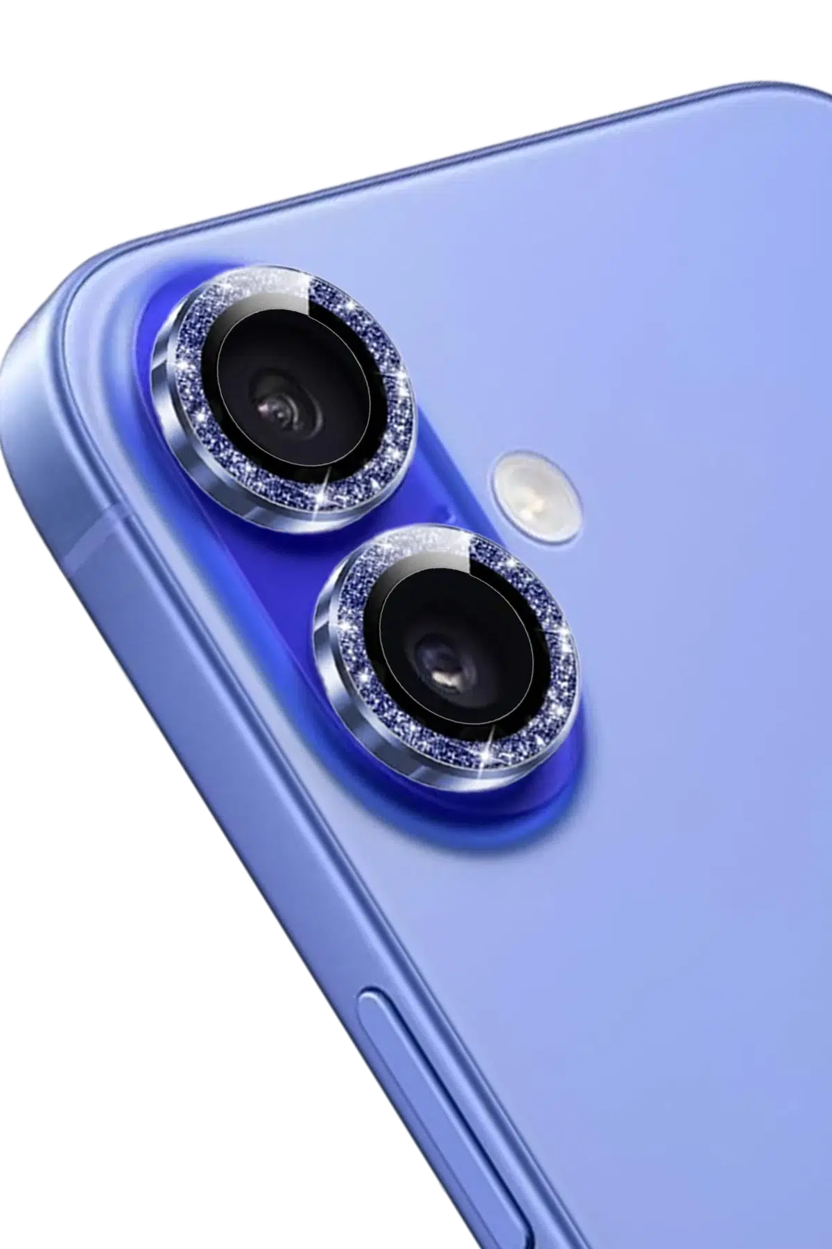 Keephone Apple iPhone 16 Maria Simli Kamera Lens Koruyucu - Mavi