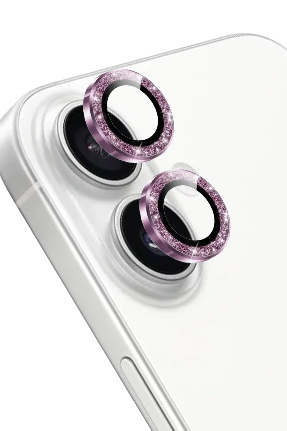 Keephone Apple iPhone 16 Maria Simli Kamera Lens Koruyucu - Rose