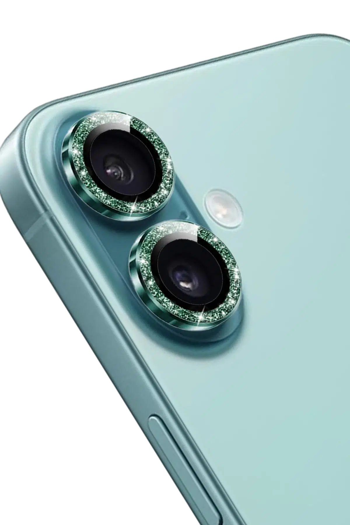 Keephone Apple iPhone 16 Maria Simli Kamera Lens Koruyucu - Yeşil