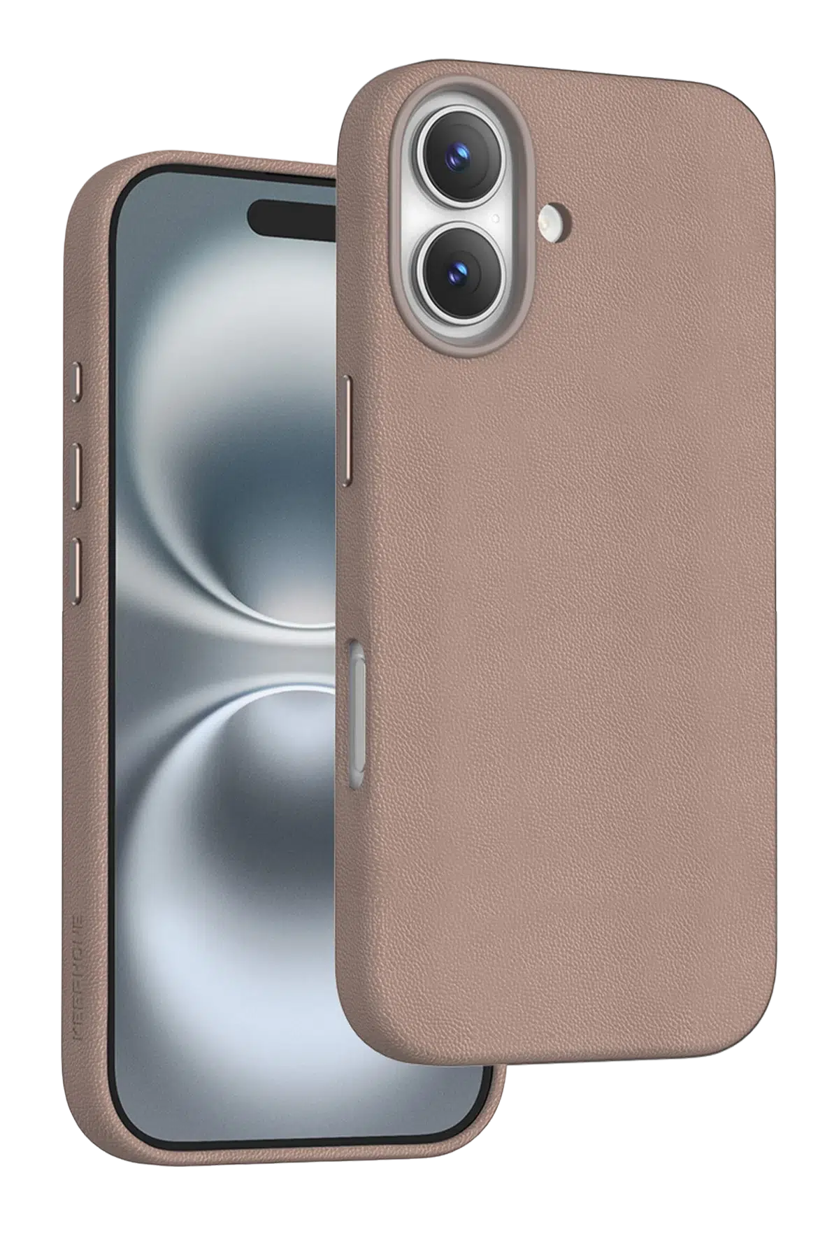 Keephone Apple iPhone 16 Peekaboo Magsafe Kapak - Çöl Titanyum
