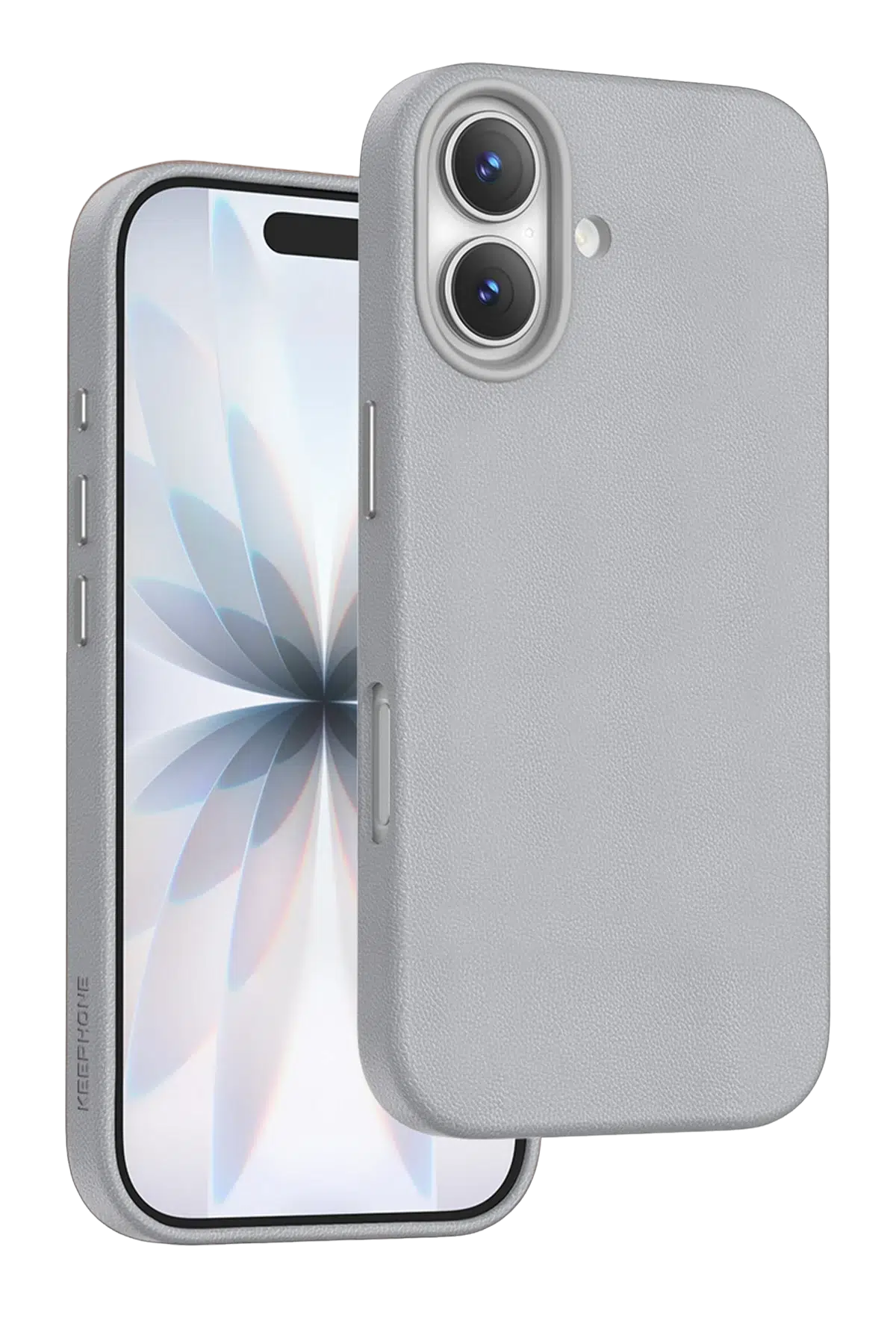 Keephone Apple iPhone 16 Peekaboo Magsafe Kapak - Gri