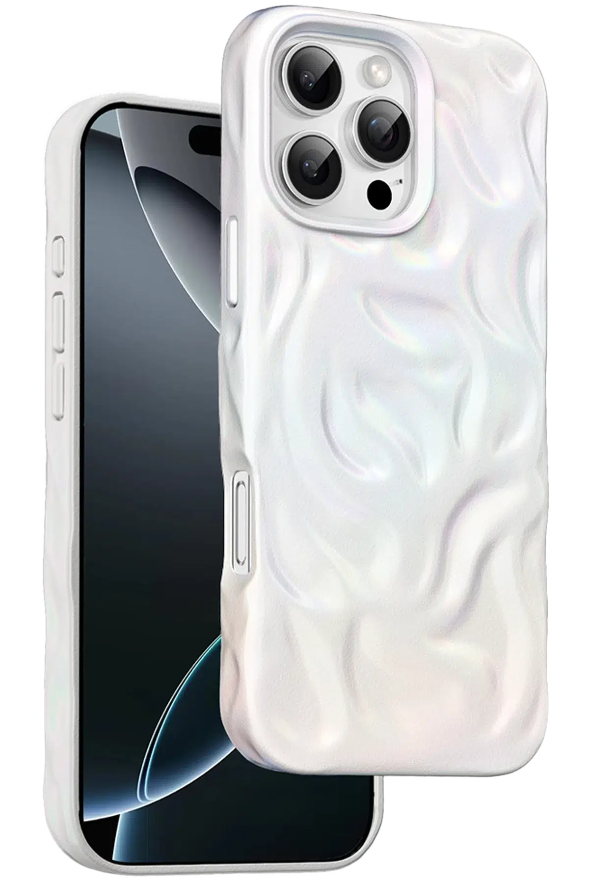 Keephone Apple iPhone 16 Pro Dione Magsafe Kılıf - Beyaz