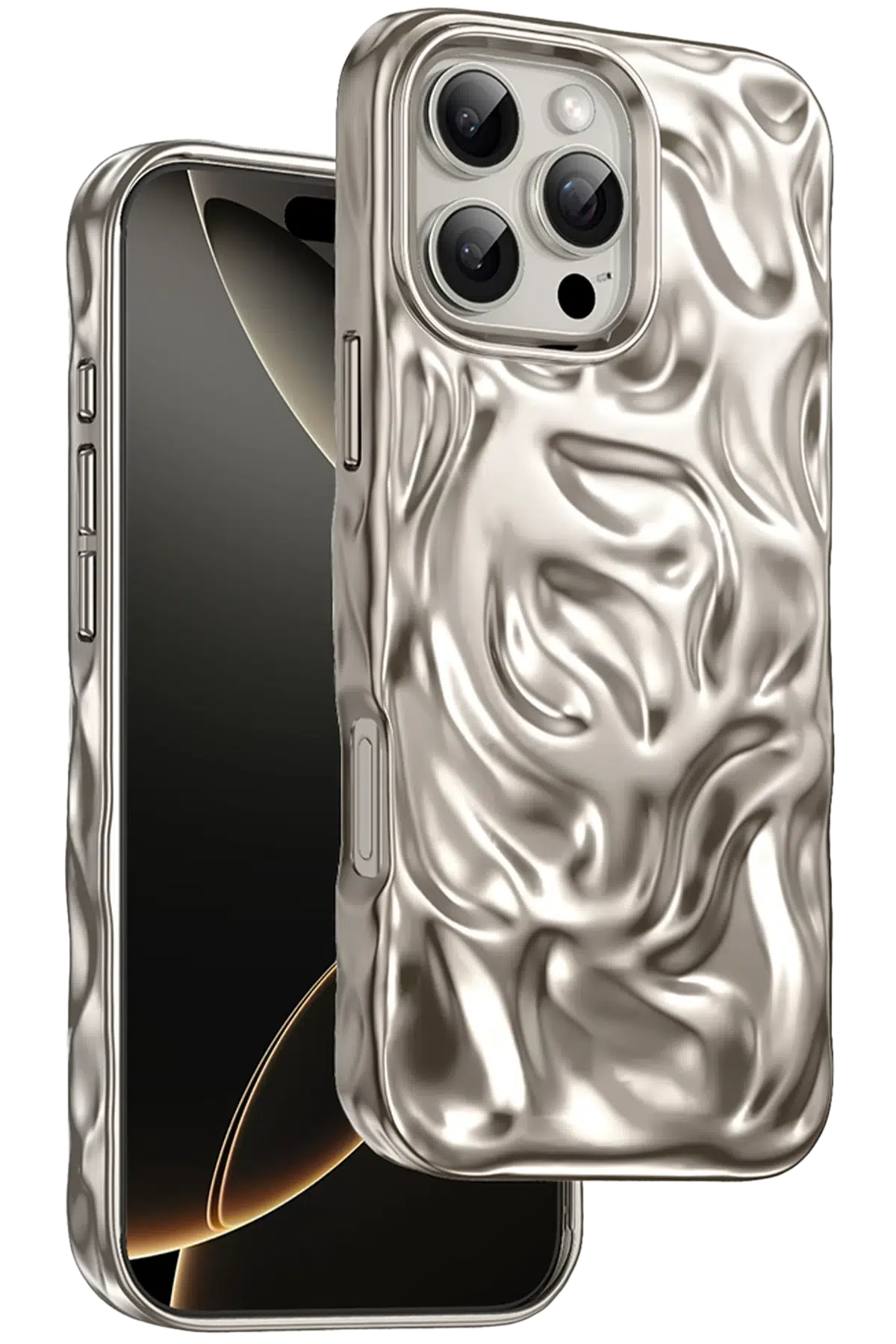 Keephone Apple iPhone 16 Pro Max Dione Magsafe Kılıf - Gold