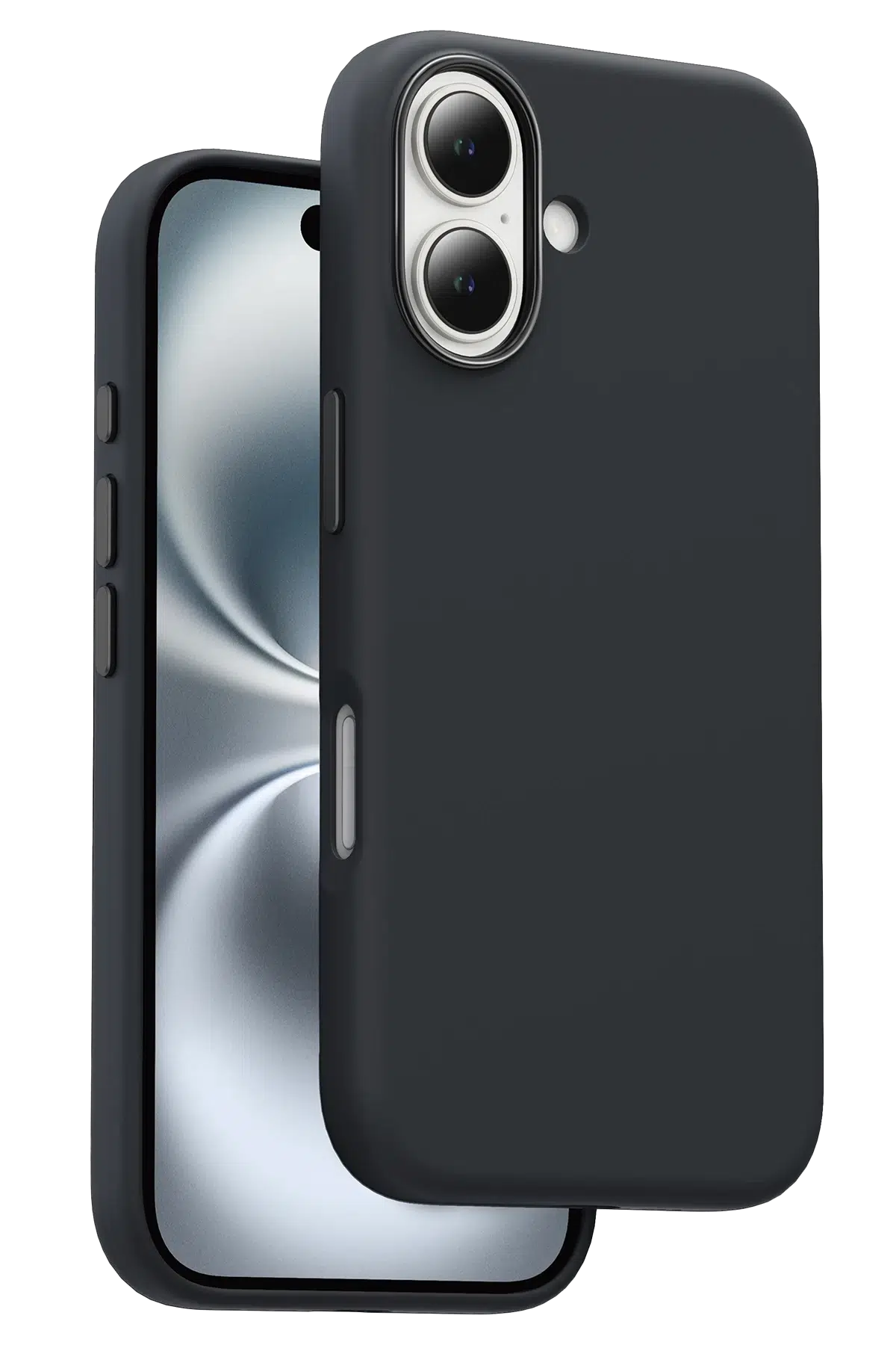 Keephone Apple iPhone 16 Rosana Silikon Kılıf - Siyah