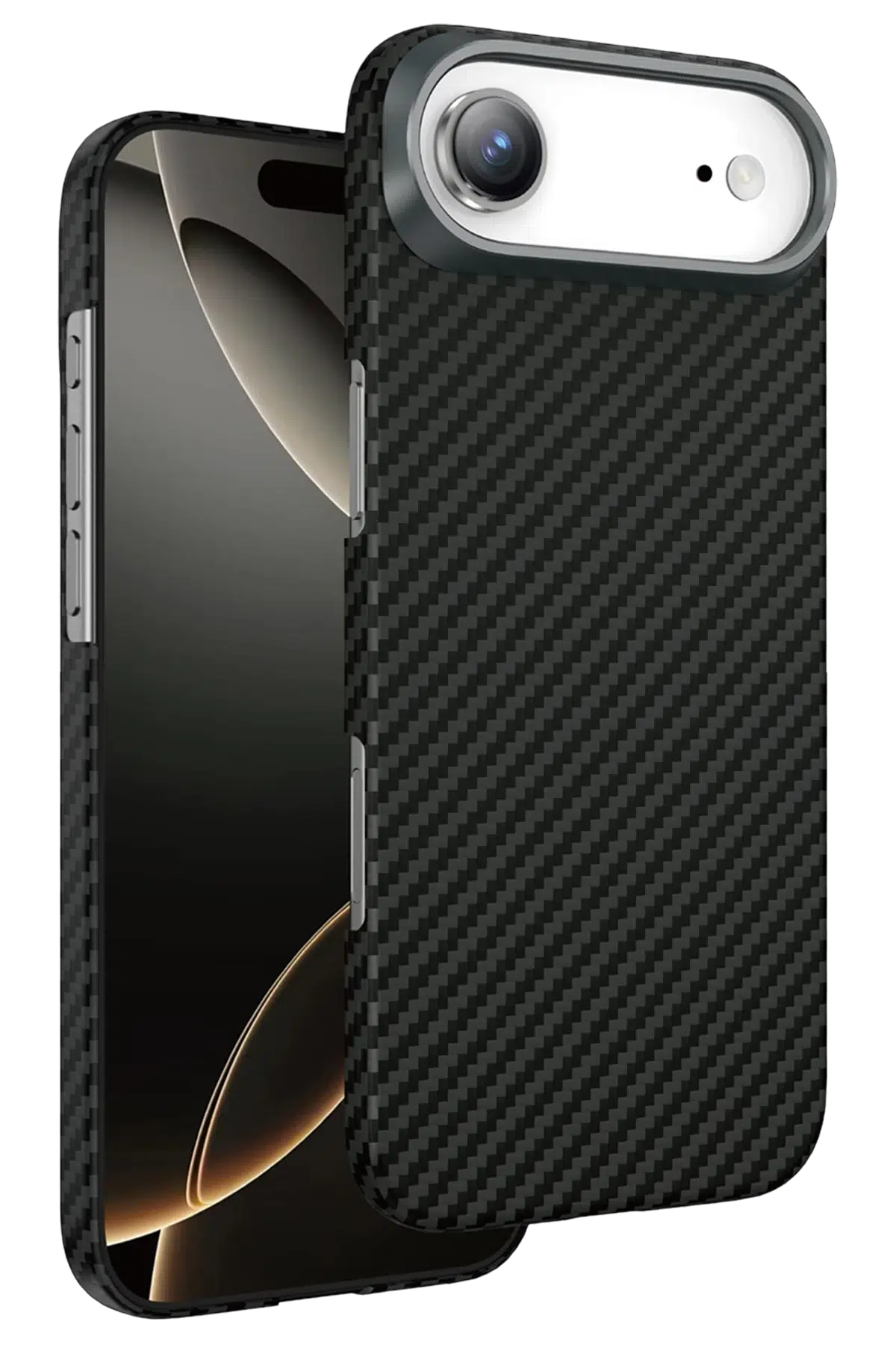 Keephone Apple iPhone 17 Air Kevlar Magsafe Kılıf - Siyah