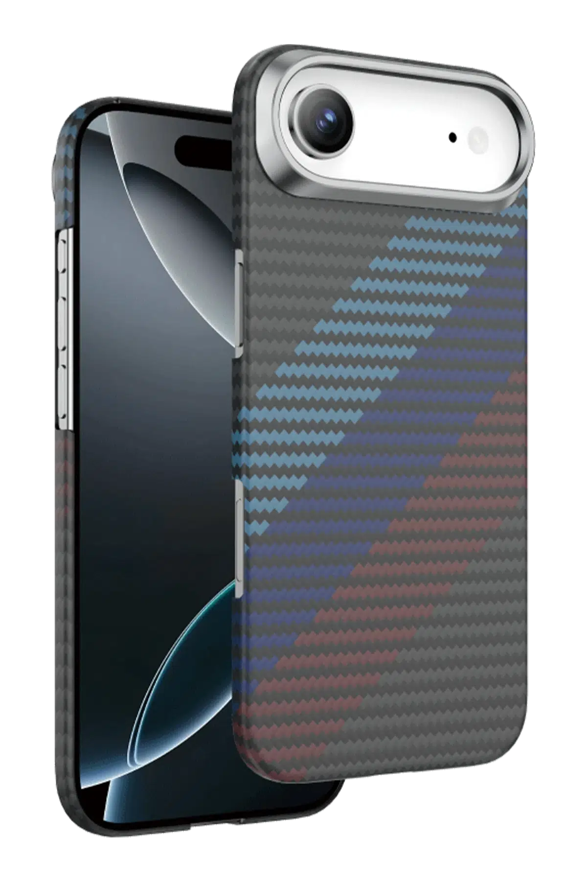 Keephone Apple iPhone 17 Air Kevlar Woven Magsafe Kılıf - Siyah