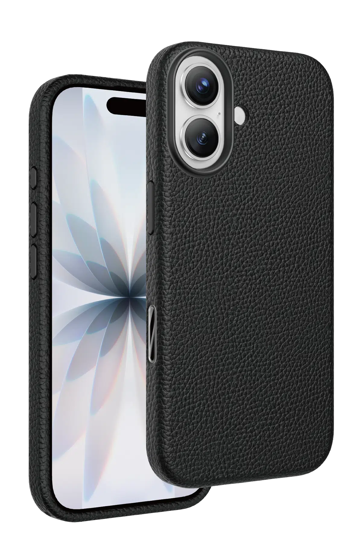 Keephone Apple iPhone 17 Lycucci Deri Manyetik Kapak - Siyah