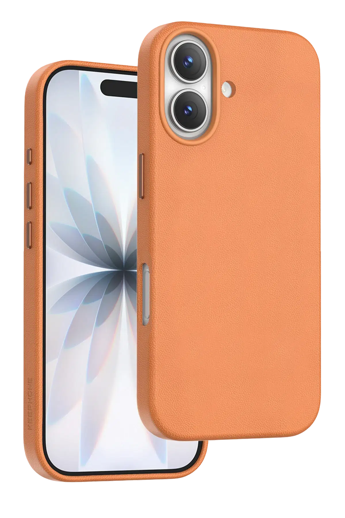 Keephone Apple iPhone 17 Peekaboo Magsafe Kapak - Turuncu