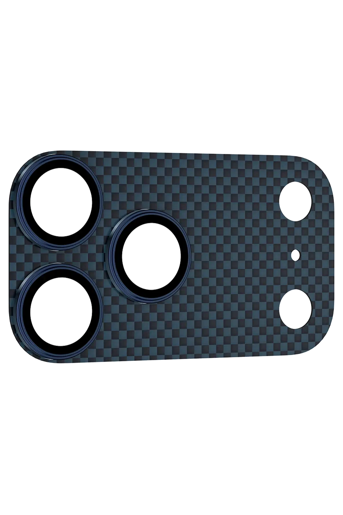 Keephone Apple iPhone 17 Pro Kevlar Kamera Lens - Lacivert