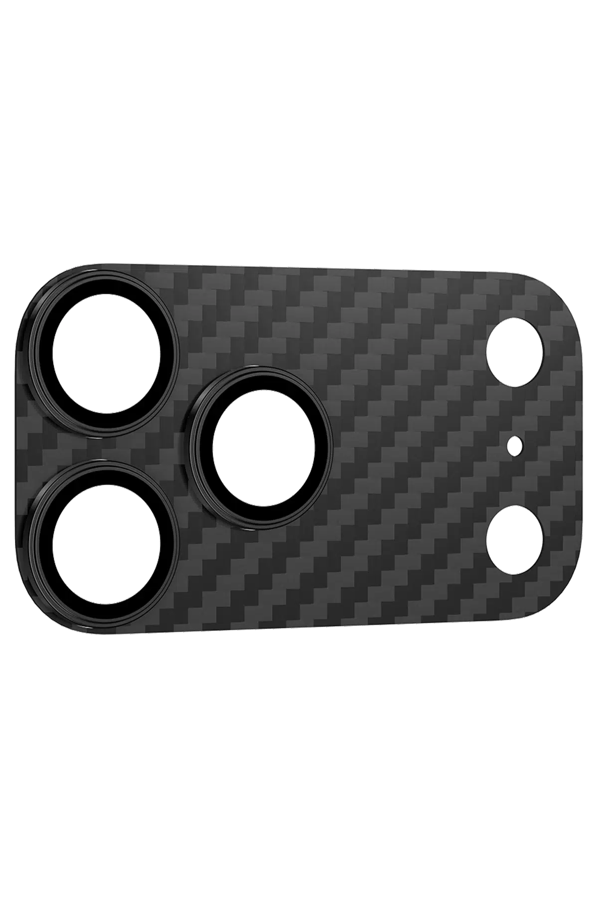Keephone Apple iPhone 17 Pro Max Kevlar Kamera Lens - Siyah 2