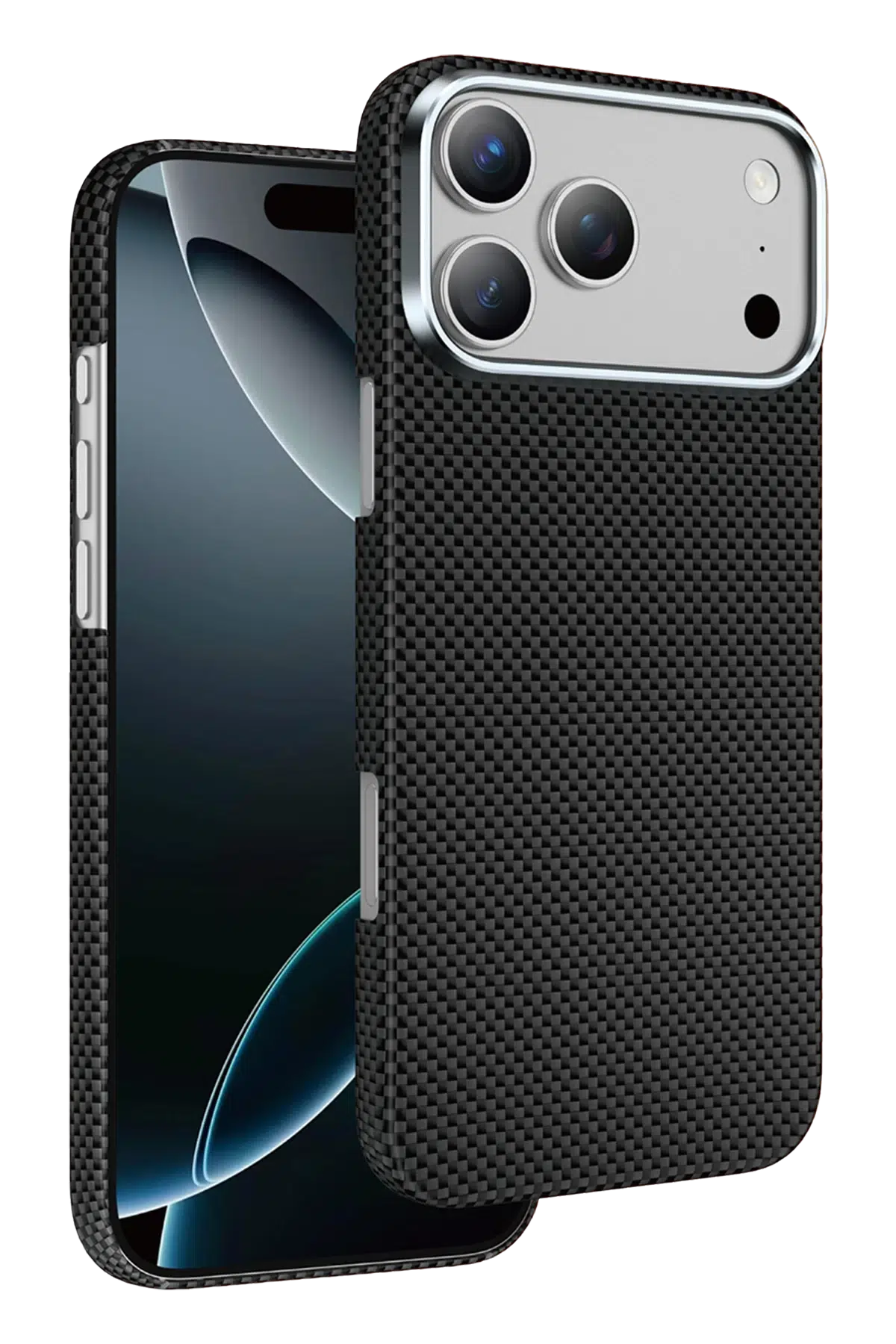 Keephone Apple iPhone 17 Pro Max Kevlar Norra Magsafe Kılıf - Siyah