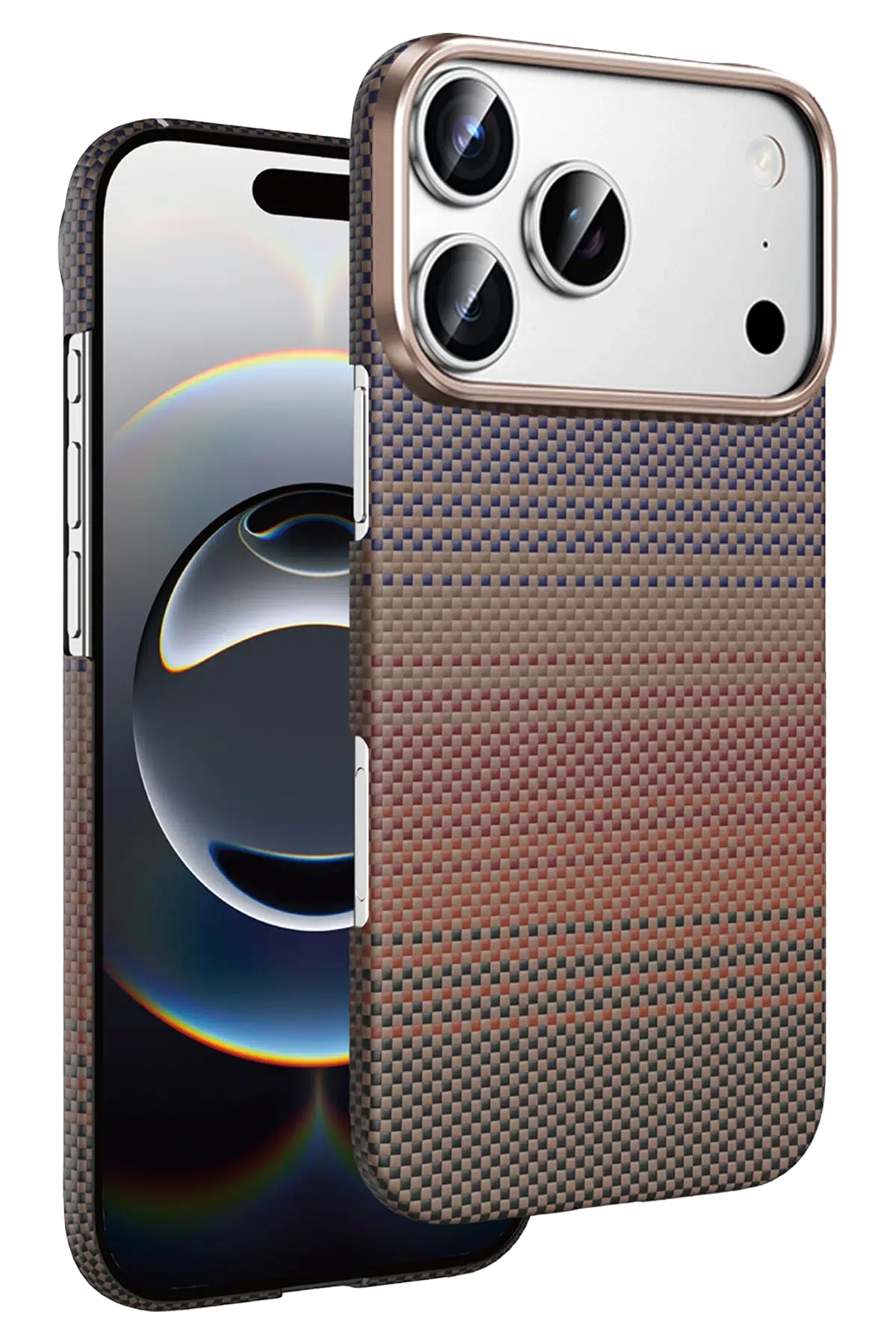 Keephone Apple iPhone 17 Pro Max Kevlar Seanova Magsafe Kılıf - Sunrise