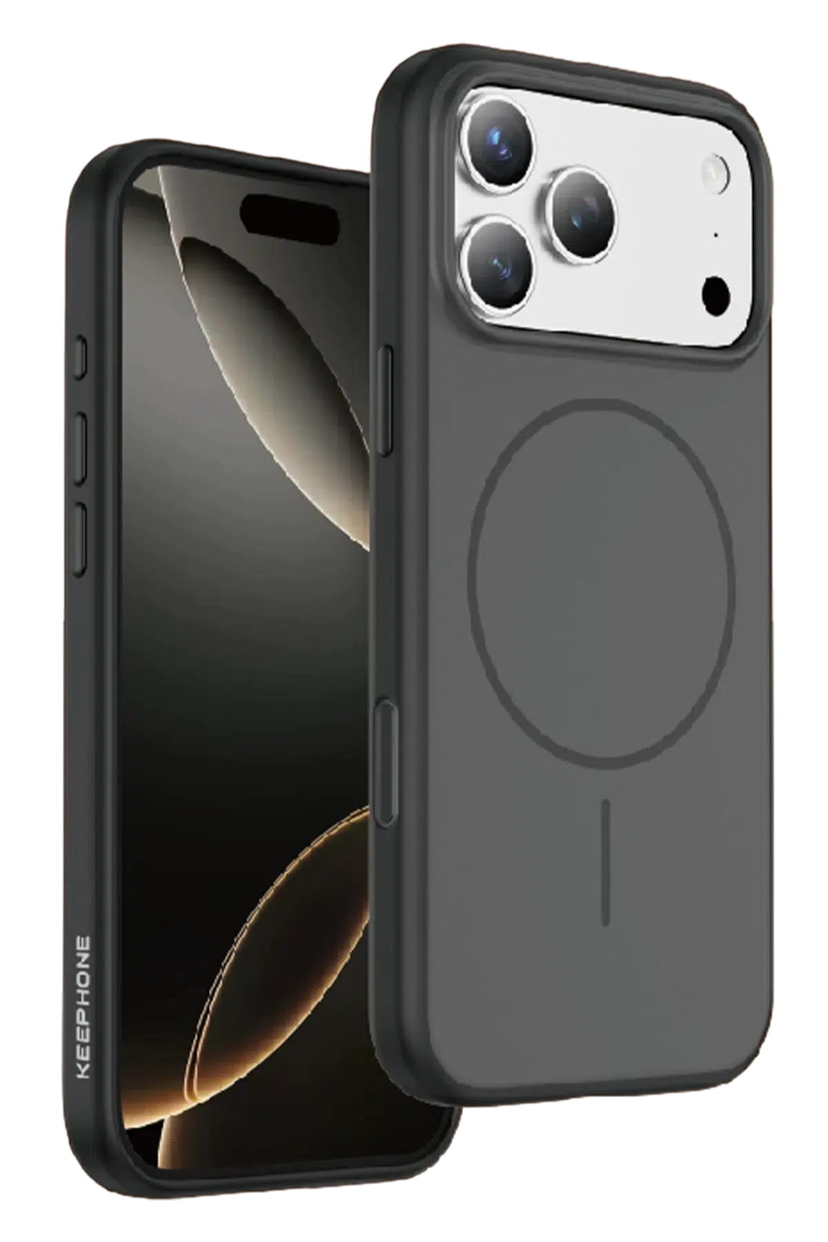 Keephone Apple iPhone 17 Pro Sumee Magsafe Kapak - Siyah