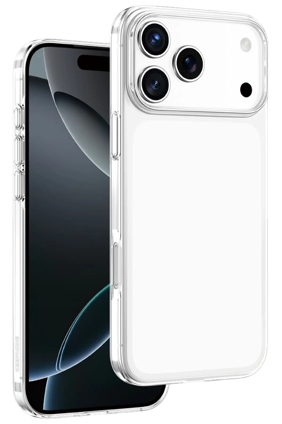 Keephone Apple iPhone 17 Pro X-Crystal Slim Kılıf - Şeffaf