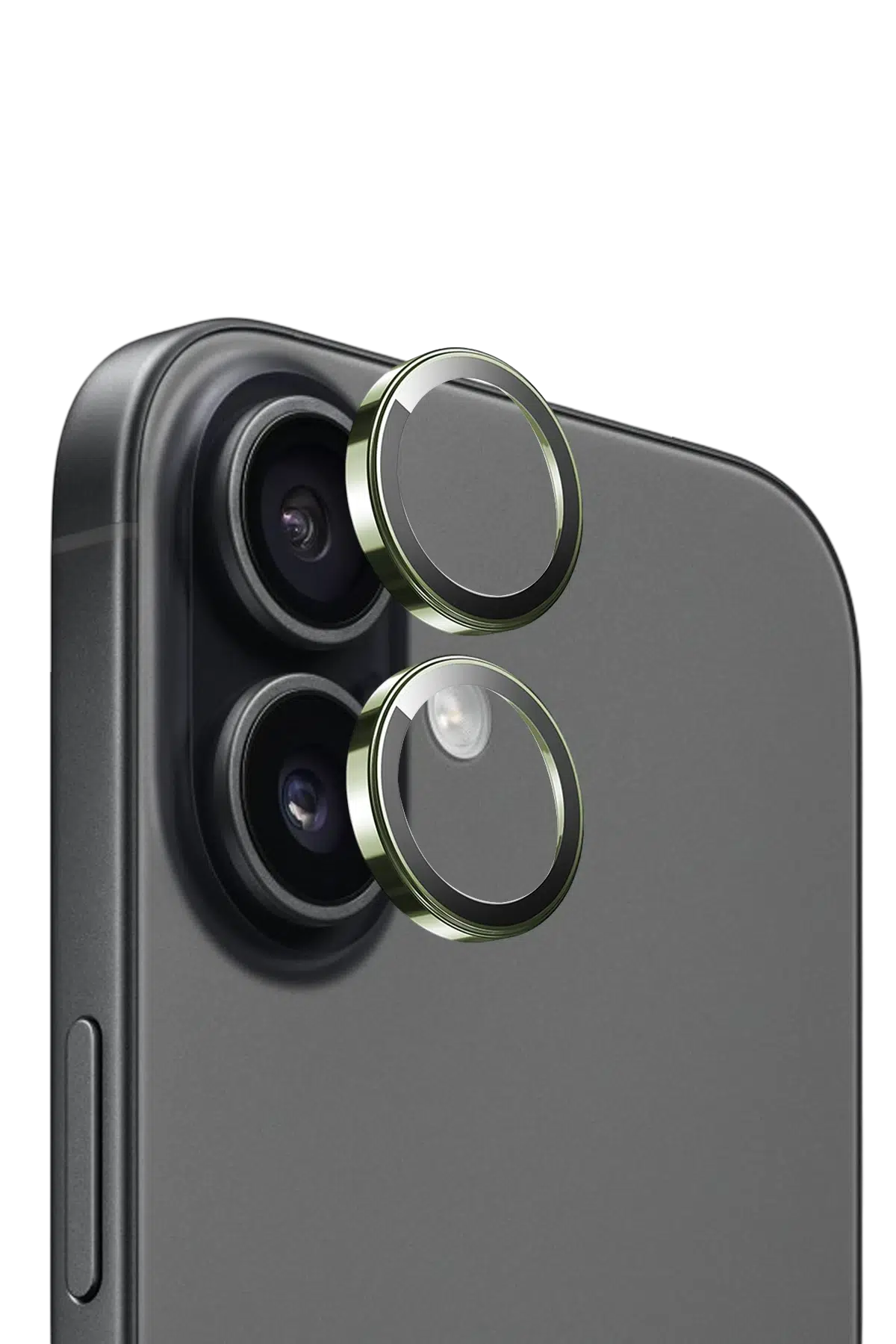 Keephone Apple iPhone 17 Sapphire PVD Kamera Lens - Yeşil