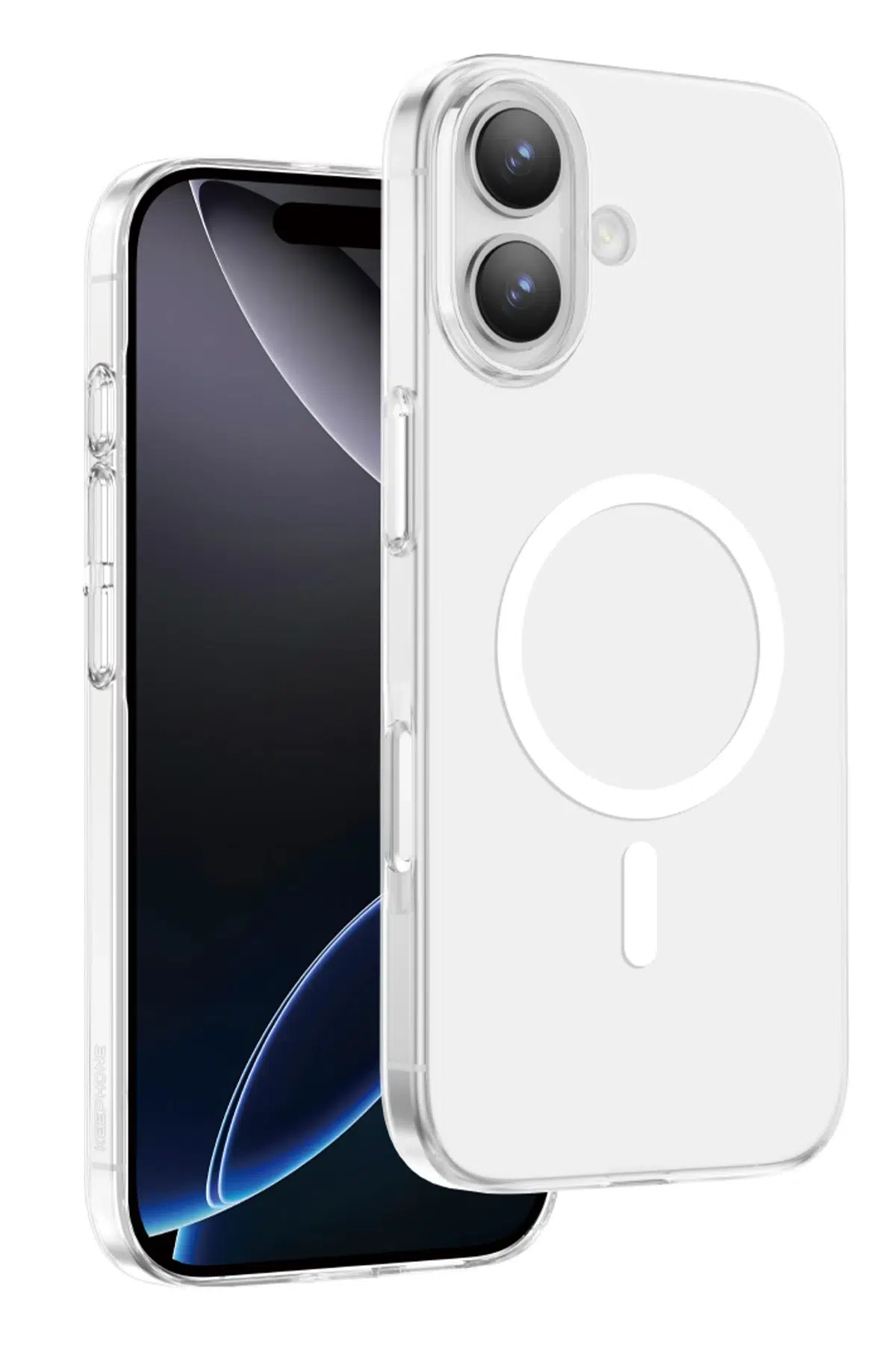 Keephone Apple iPhone 17 X-Crystal Slim Magsafe Kılıf - Şeffaf