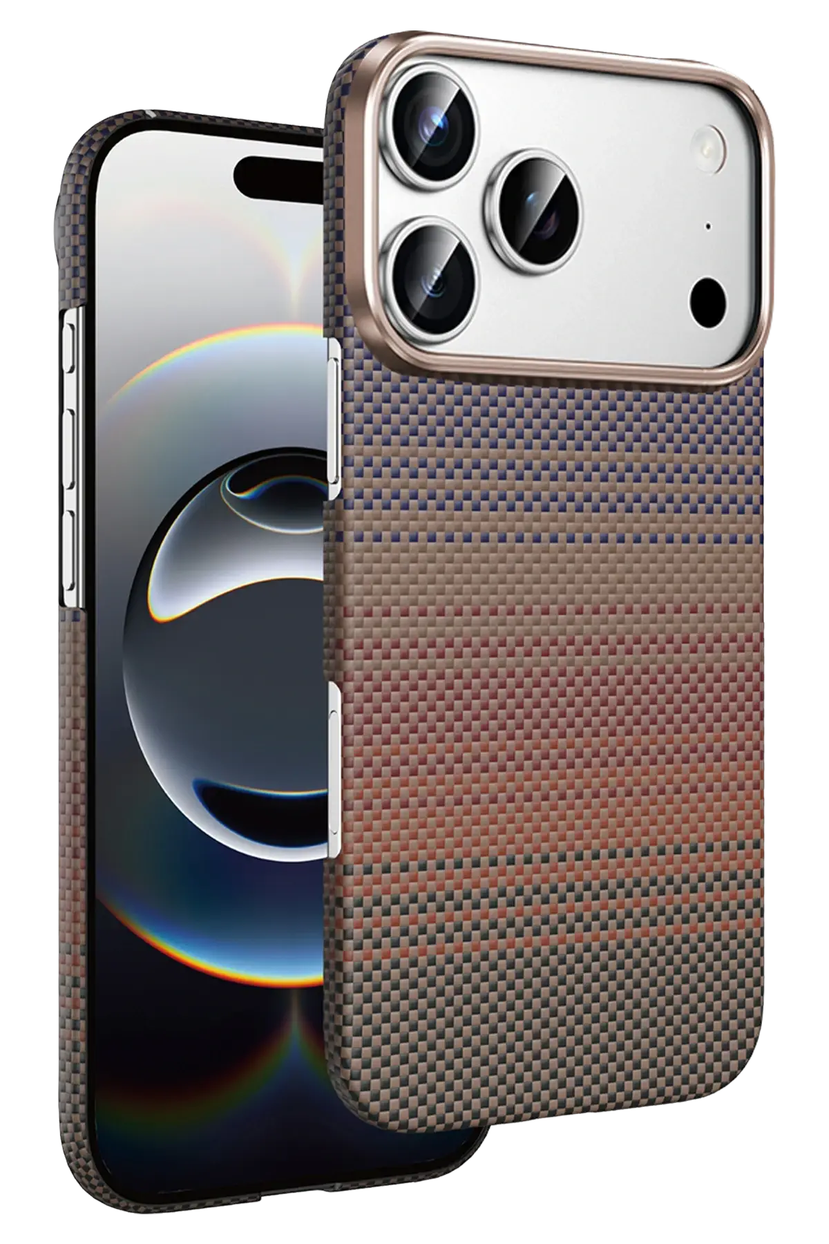 Keephone Apple iPhone 18 Pro Kevlar Seanova Magsafe Kılıf - Sunset