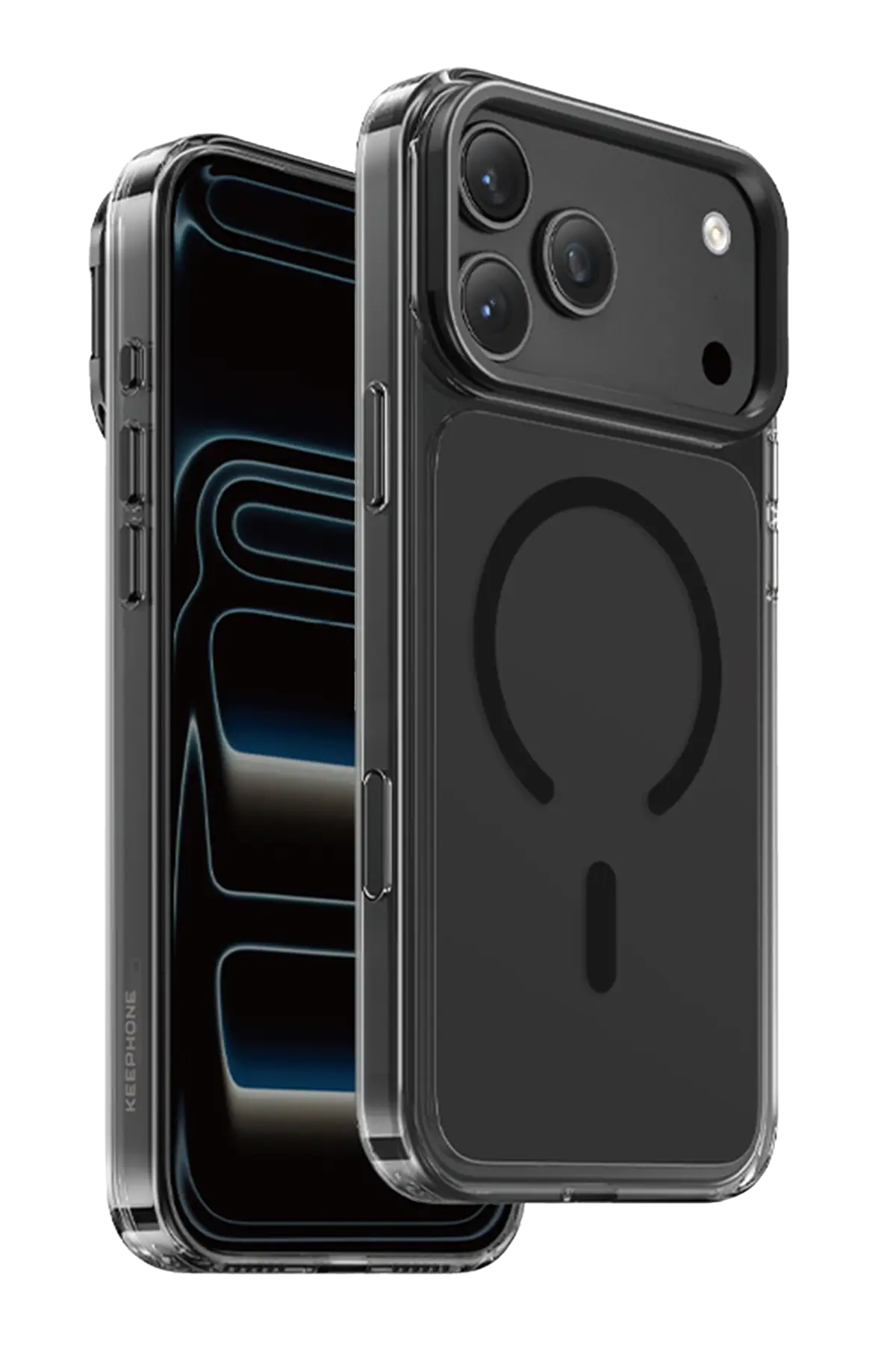 Keephone Apple iPhone 18 Pro Max Magicam Standlı Magsafe Kapak - Siyah