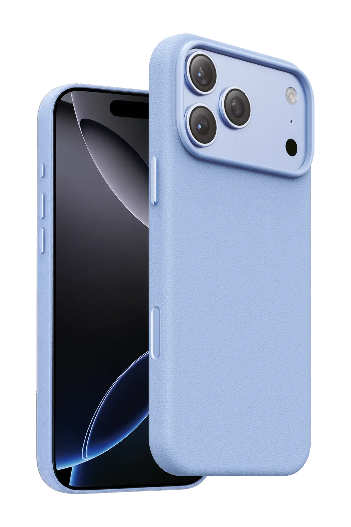 Keephone Apple iPhone 18 Pro Max Peekaboo Magsafe Kapak - Açık Mavi