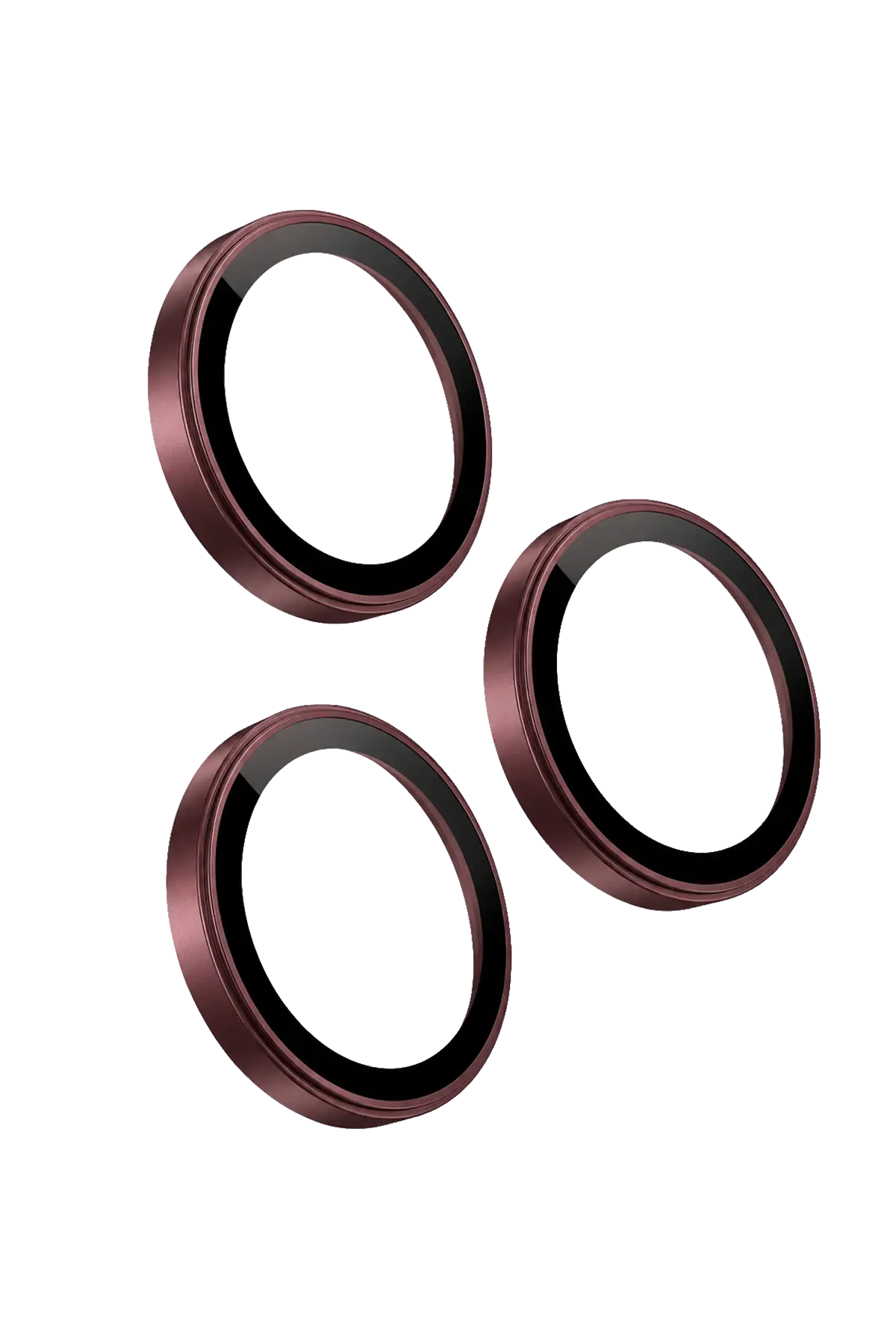 Keephone Apple iPhone 18 Pro Max Sapphire PVD Kamera Lens - Bordo