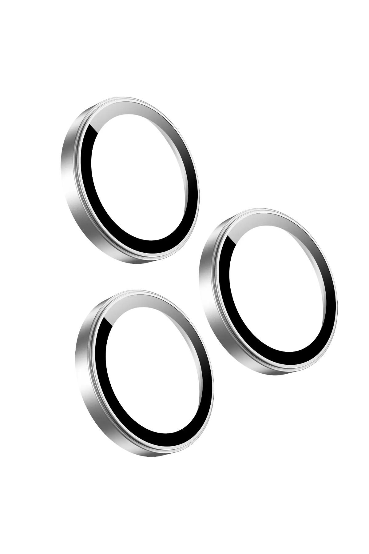 Keephone Apple iPhone 18 Pro Max Sapphire PVD Kamera Lens - Gümüş