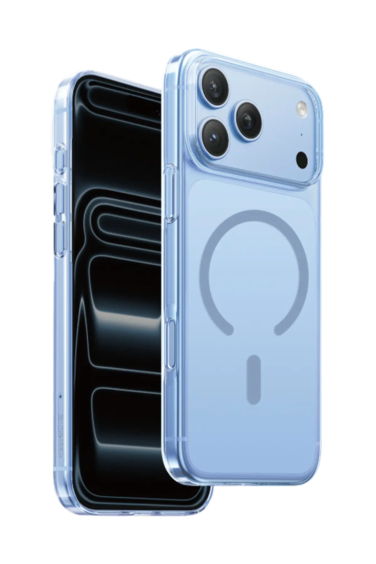 Keephone Apple iPhone 18 Pro Max X-Crystal Slim Magsafe Kılıf - Açık Mavi