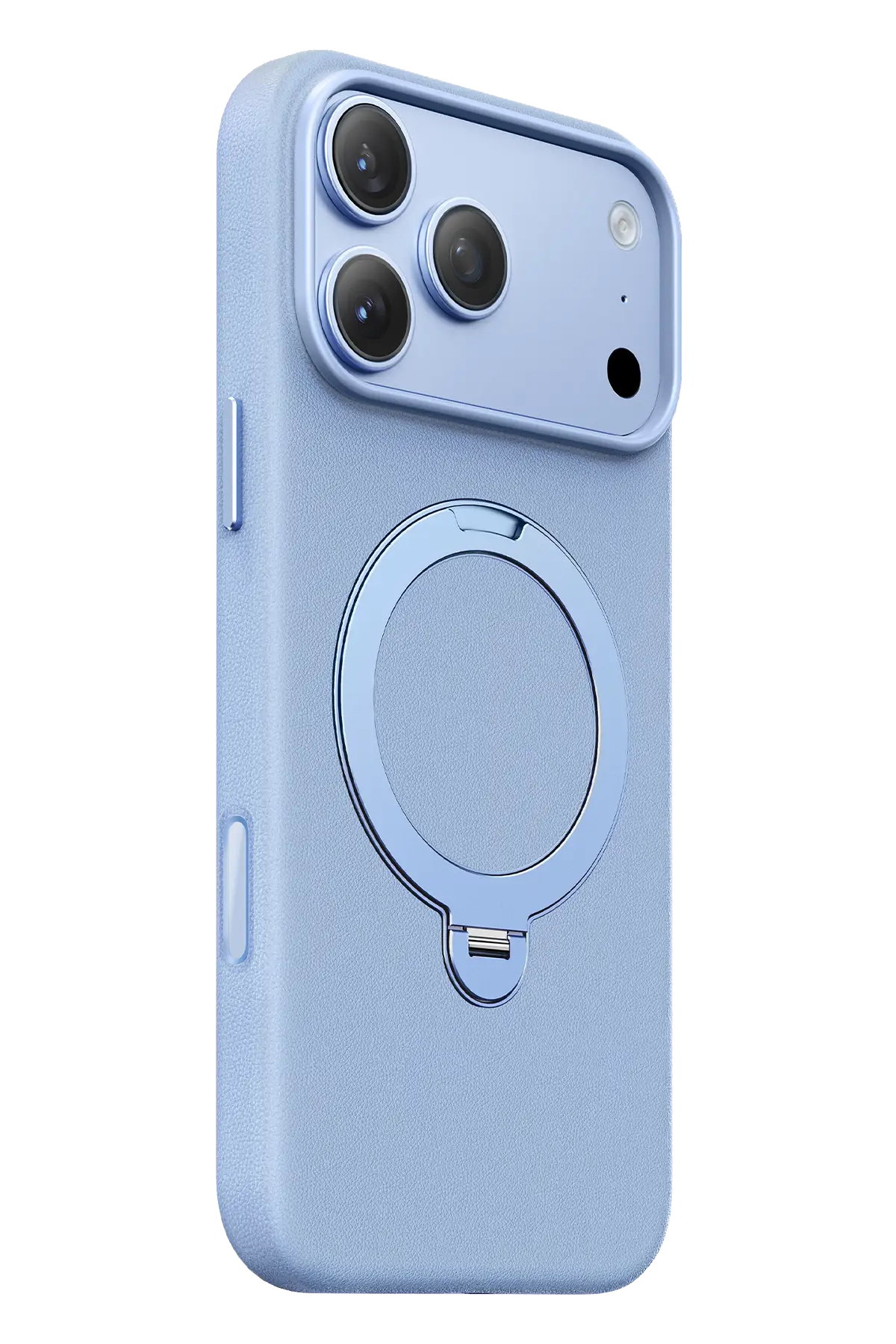 Keephone Apple iPhone 18 Pro Mehold Standlı Magsafe Kapak - Açık Mavi