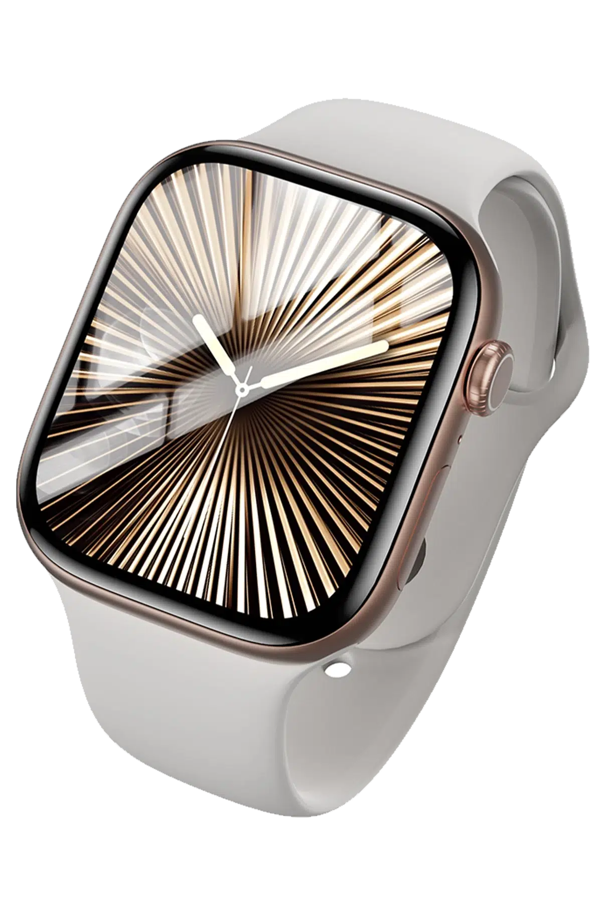 Keephone Apple Watch 46mm 3D Nano Flex Saat Ekran Koruyucu - Şeffaf