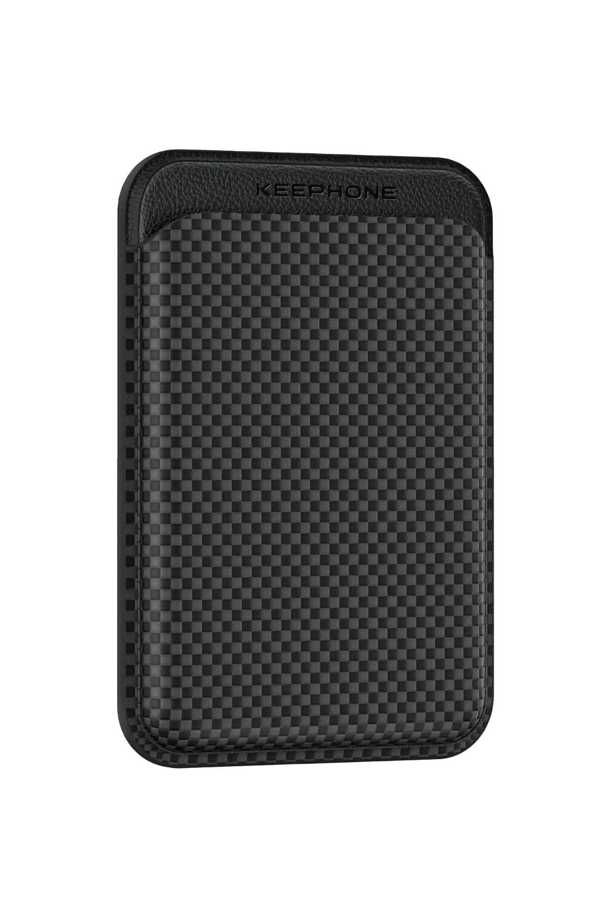 Keephone Kingdon Aramid Fiber Magsafe Uyumlu Kartlık - Jet Black