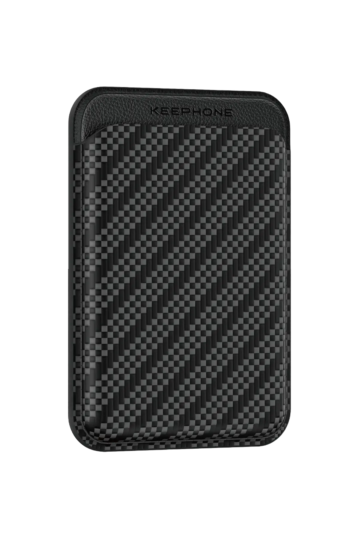 Keephone Kingdon Aramid Fiber Magsafe Uyumlu Kartlık - Siyah