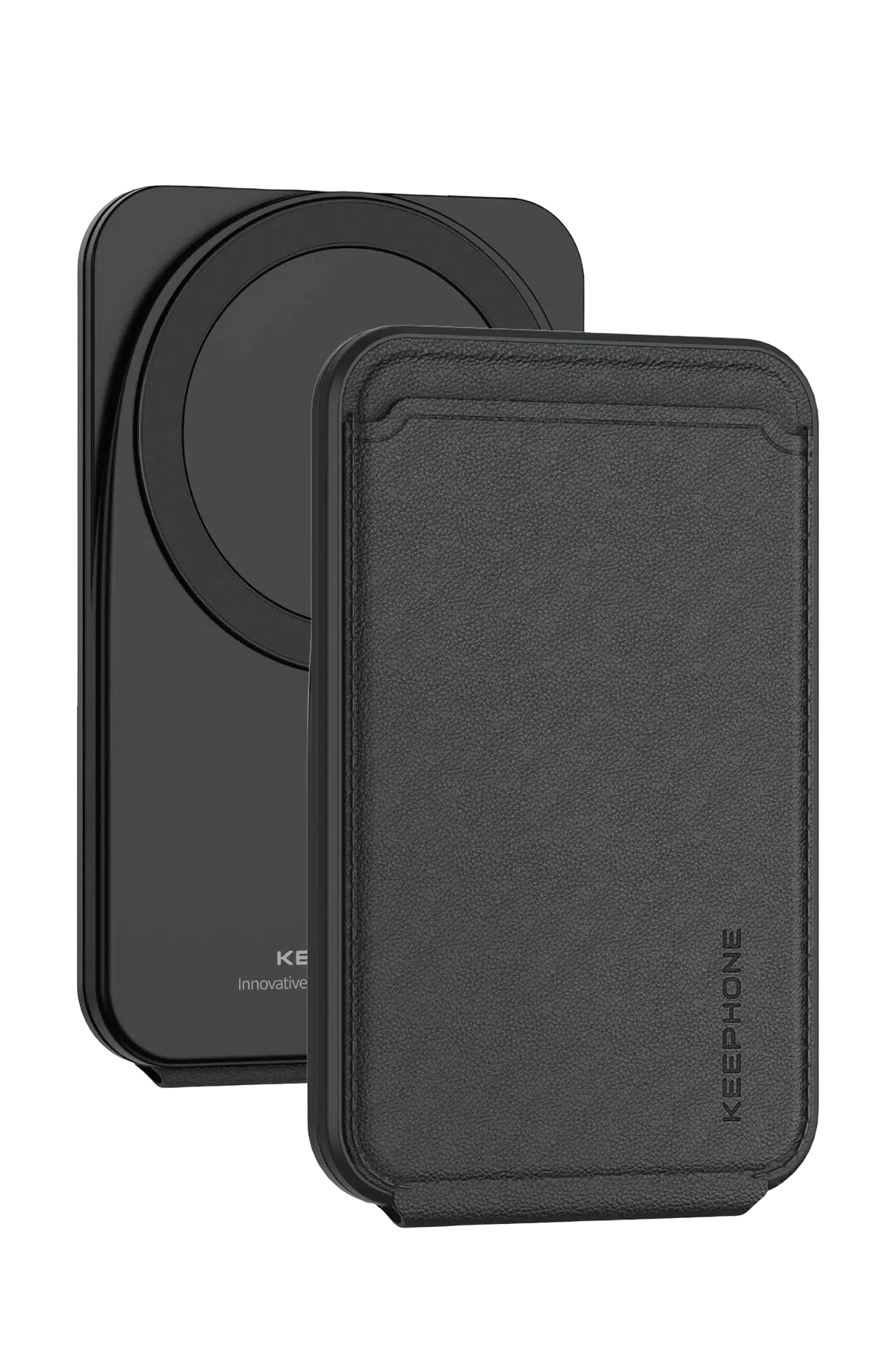 Keephone MagFold Deri Manyetik Cüzdan - Siyah