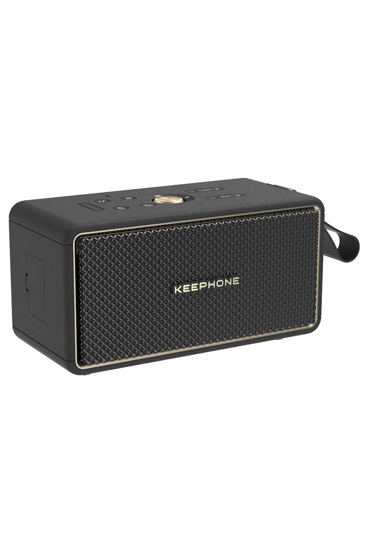 Keephone MusicPod 40W BT 5.3 RGB Işıklı Yüksek Bass Özellikli HiFi Kablosuz Hoparlör – Siyah