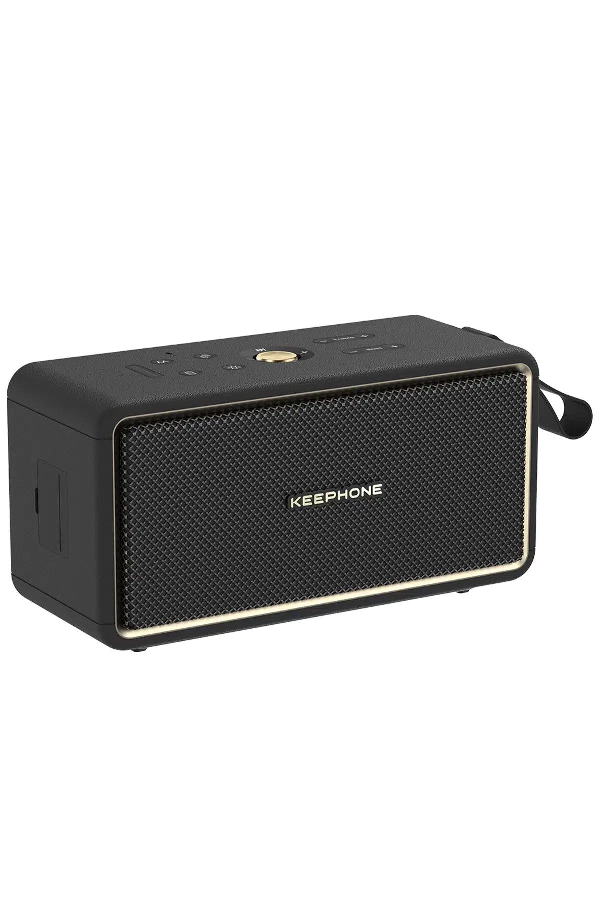 Keephone MusicPod Pro 60W BT 5.3 RGB Işıklı Yüksek Bass Özellikli HiFi Kablosuz Hoparlör – Siyah