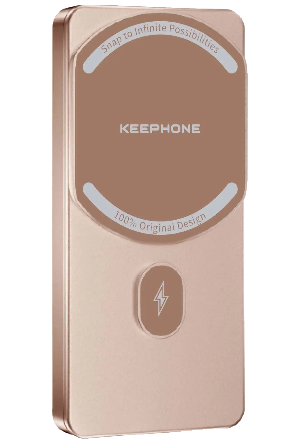 Keephone PB36 MagCube 5.000 mAh Type-C 20W PD Magsafe Destekli Powerbank - Çöl Titanyum