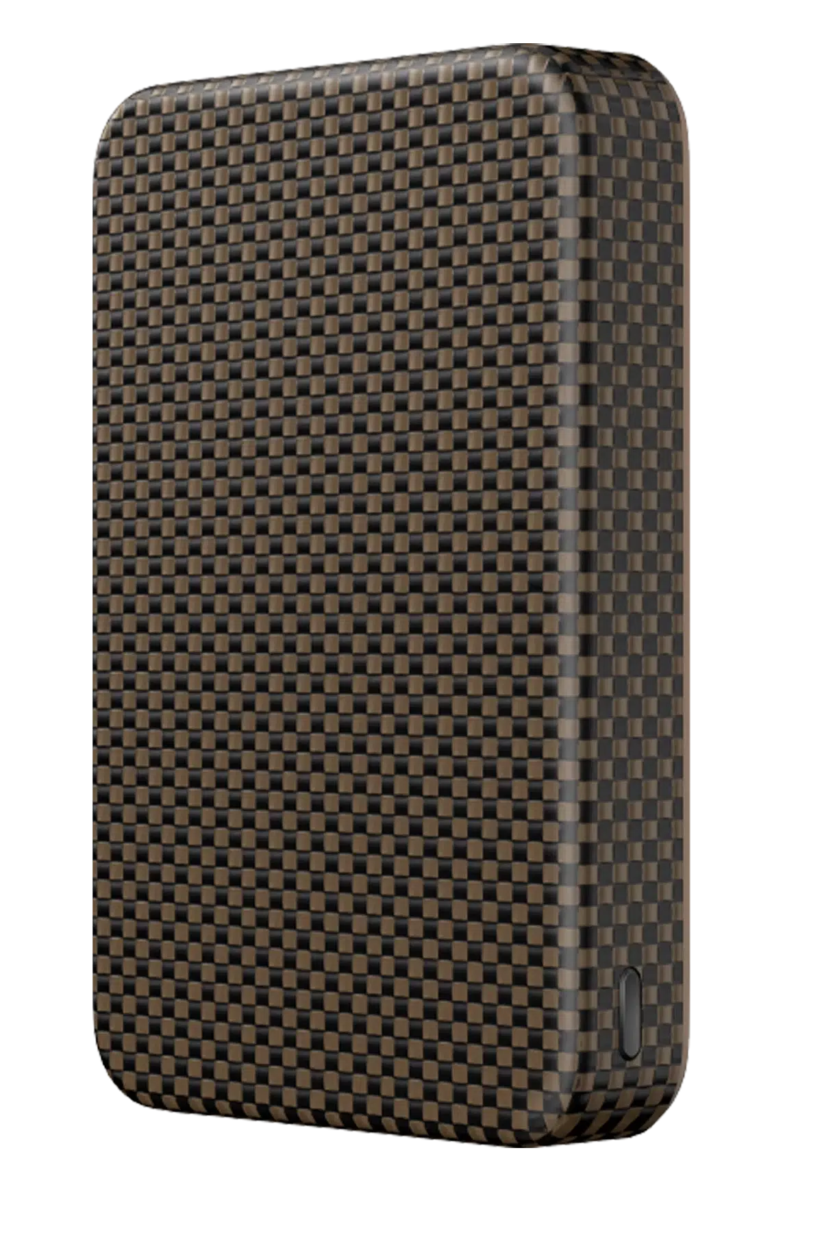 Keephone PB56 Kavos Kevlar 10.000 mAh 20W Type-C ve Semi Solid Destekli Powerbank - Kahverengi