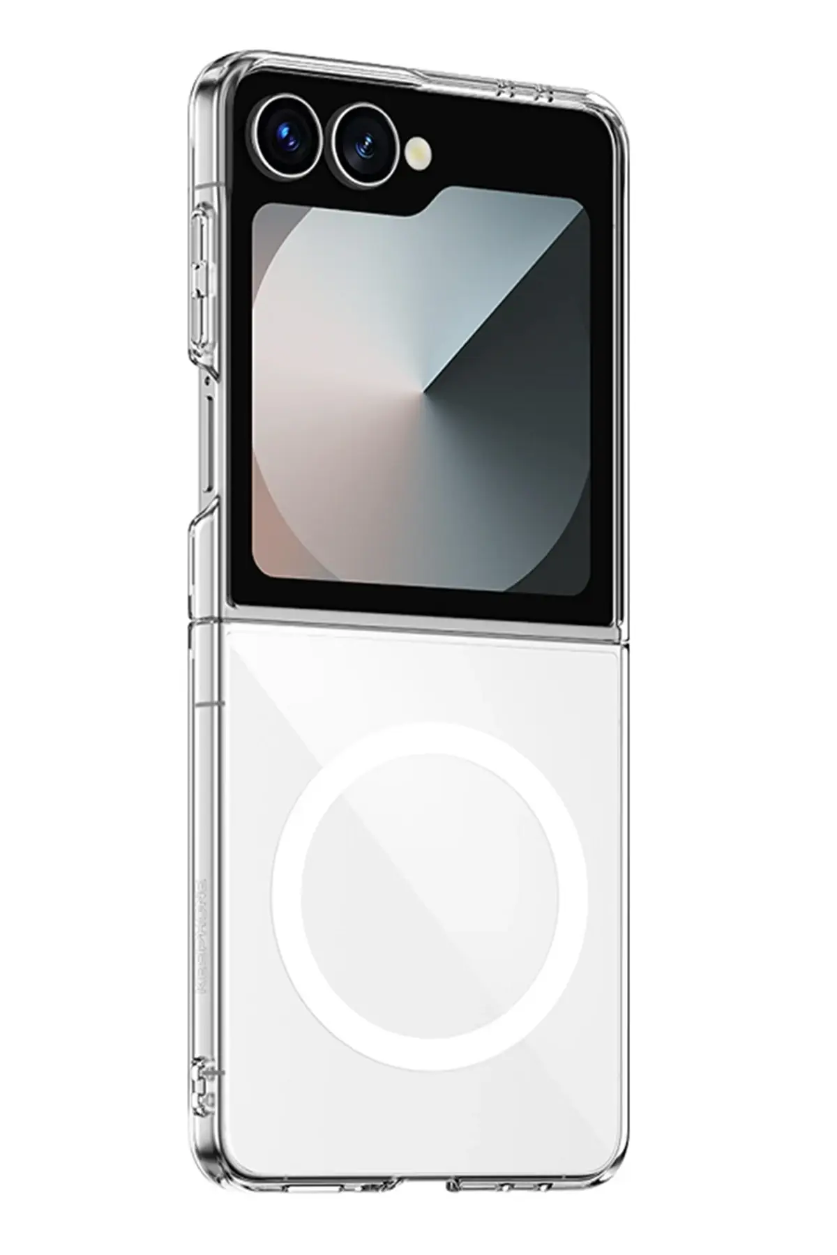 Keephone Samsung Galaxy Z Flip 7 X-Crystal Slim Magsafe Kılıf - Şeffaf