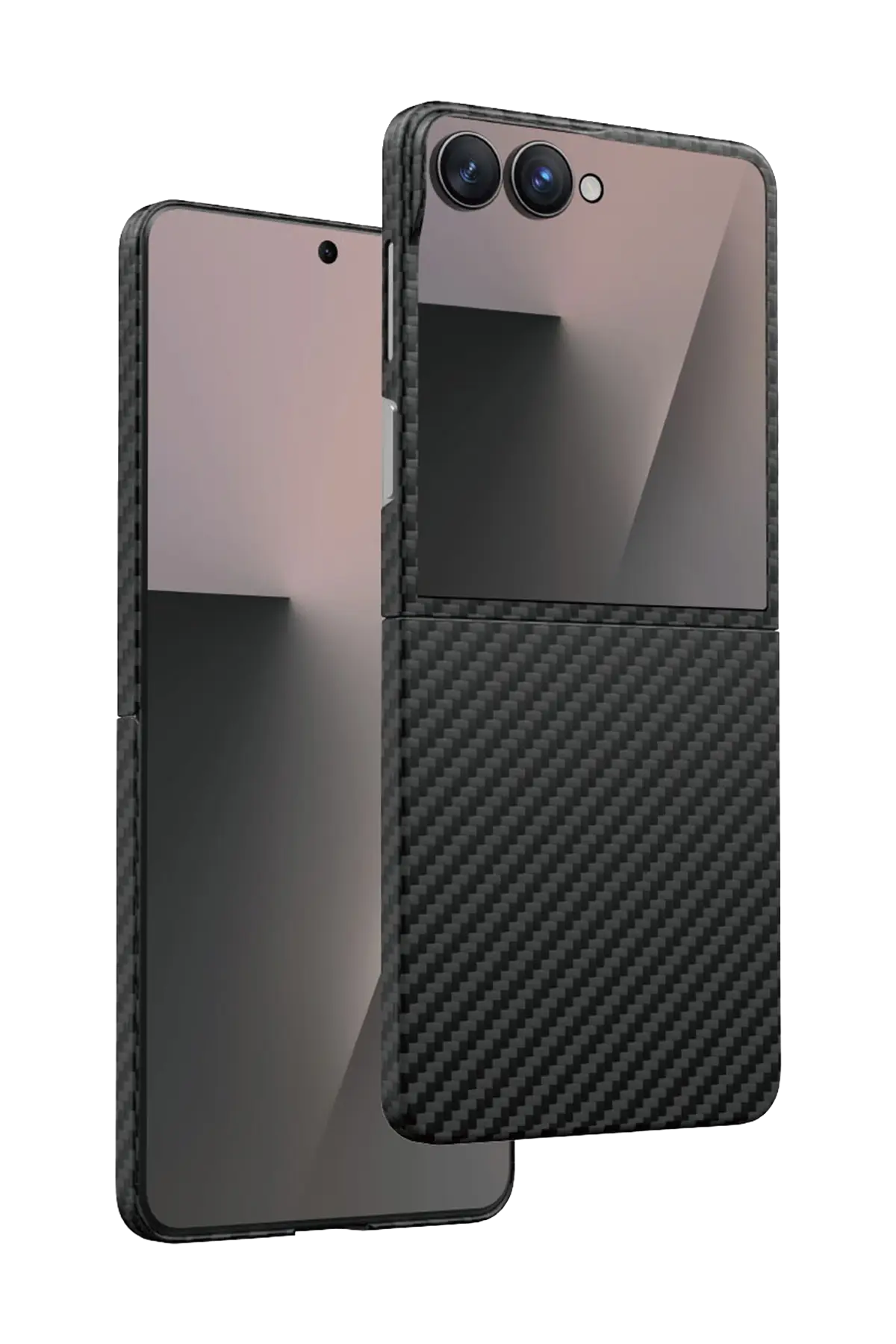 Keephone Samsung Galaxy Z Flip 8 Kevlar Diago Magsafe Kılıf - Siyah