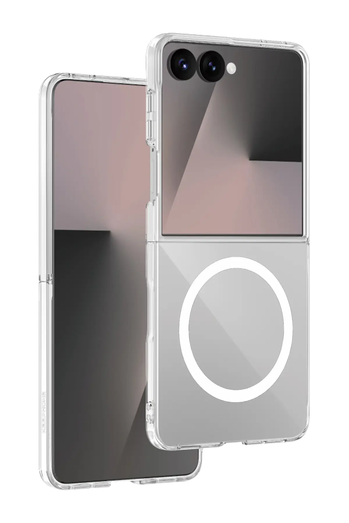 Keephone Samsung Galaxy Z Flip 8 X-Crystal Slim Magsafe Kılıf - Şeffaf