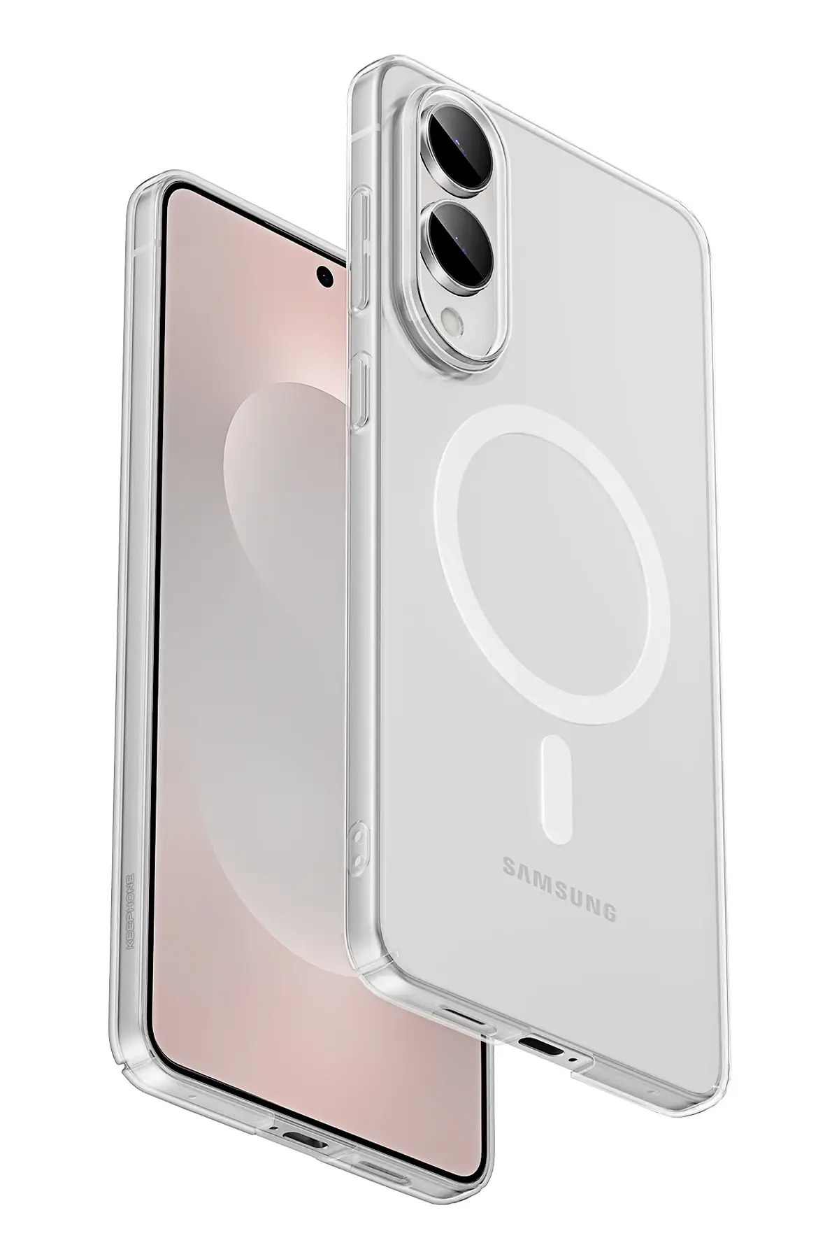 Keephone Samsung S25 Edge X-Crystal Slim Magsafe Kılıf - Şeffaf