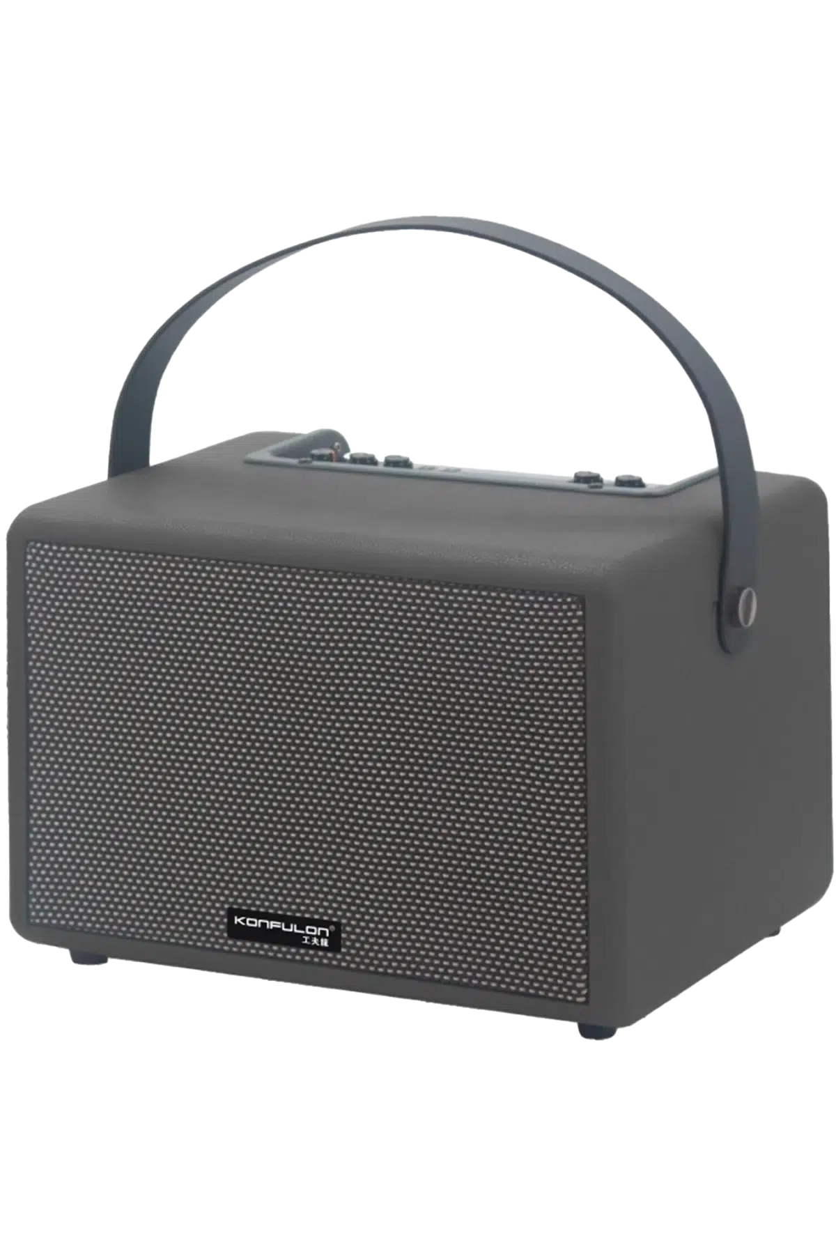 Konfulon F31 50W Sürücülü 2 Adet Mikrofonlu BT 5.2 Kablosuz Hoparlör - Siyah