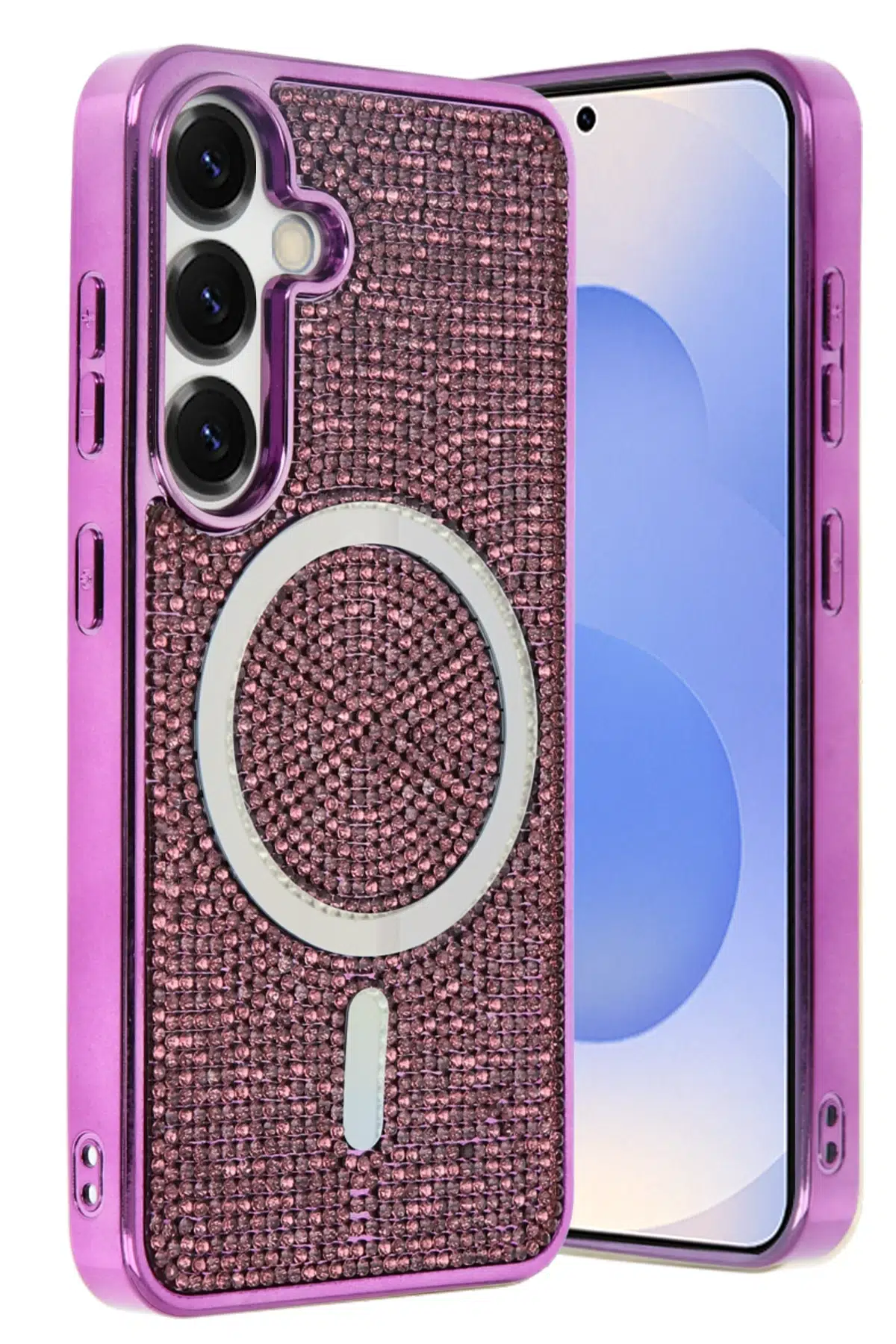 Samsung Galaxy S23 FE Helen Magsafe Kapak - Derin Mor