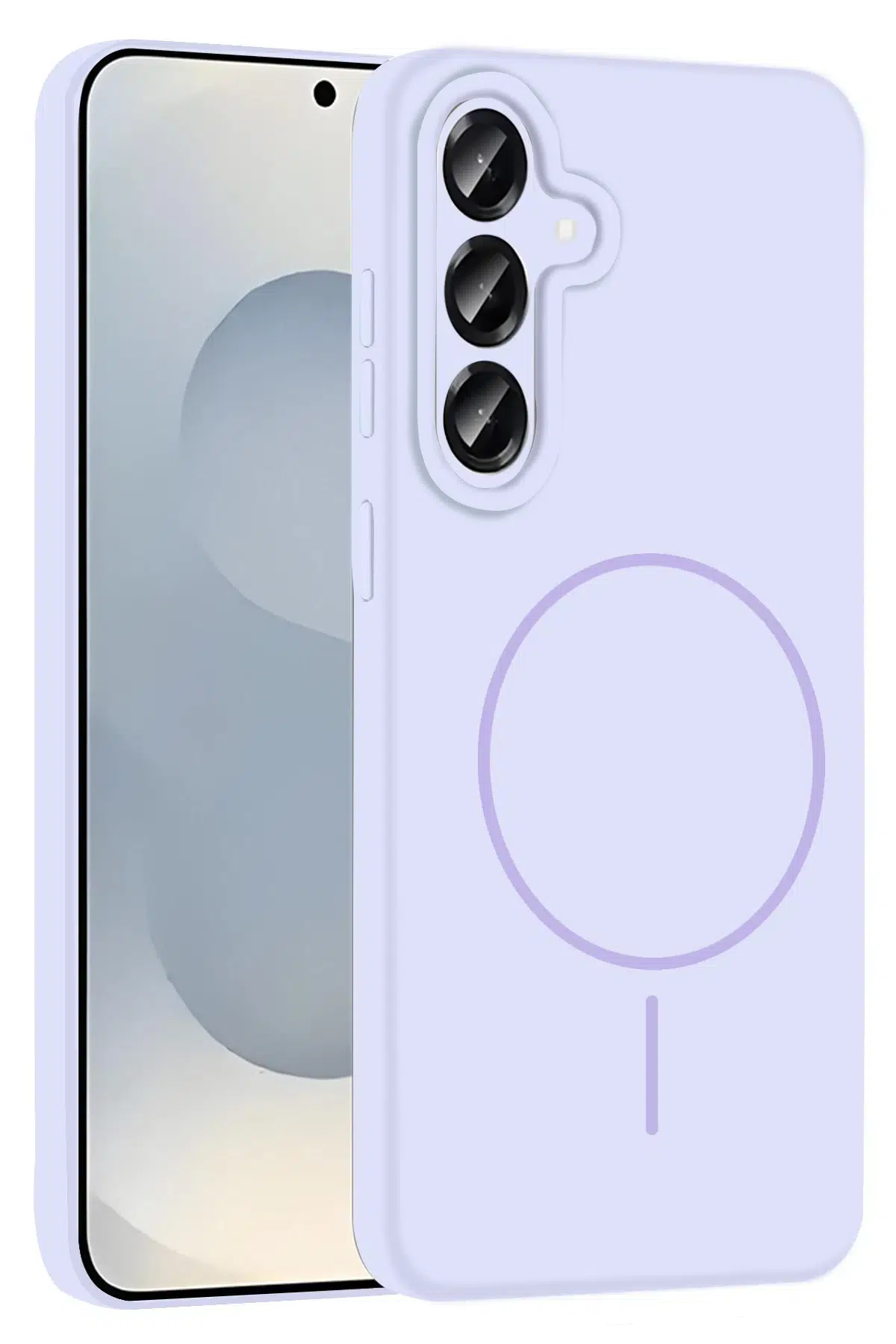 Samsung Galaxy S23 FE Kılıf Jully Magsafe Kapak - Lila